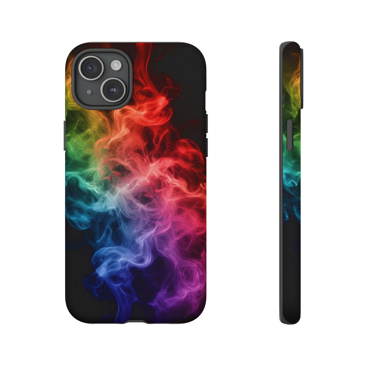iPhone Case - Colorful Smoke Design