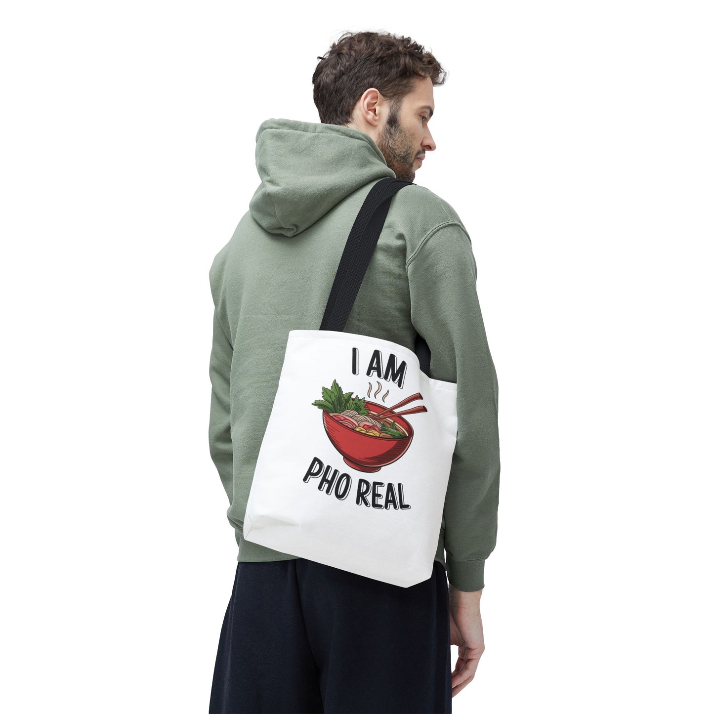 Pho Real Tote Bag Shopping Bag Pho Tote Reusable Bag Gift for Foodie Lover