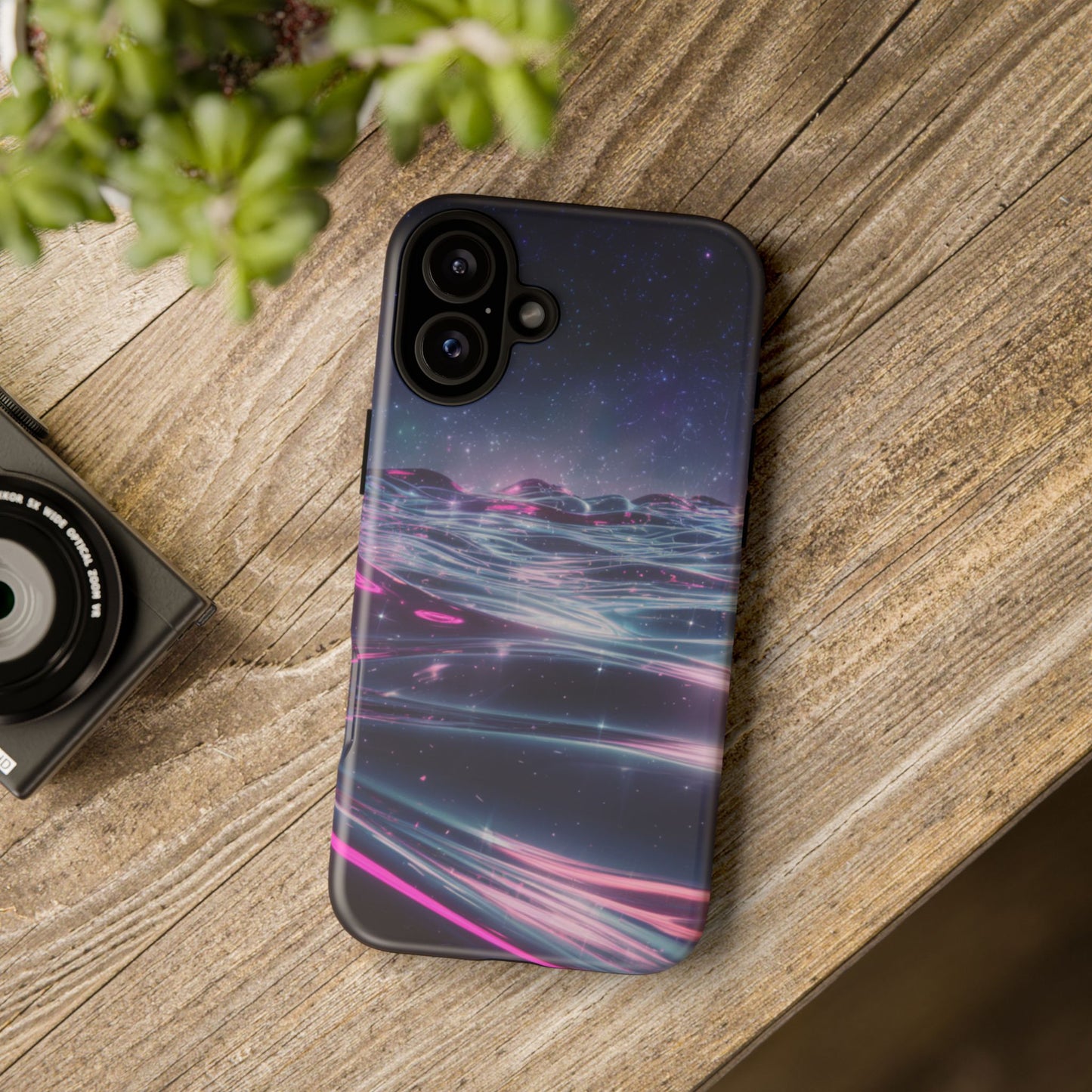 iPhone Case - Galactic Ocean and Sky Tough Case