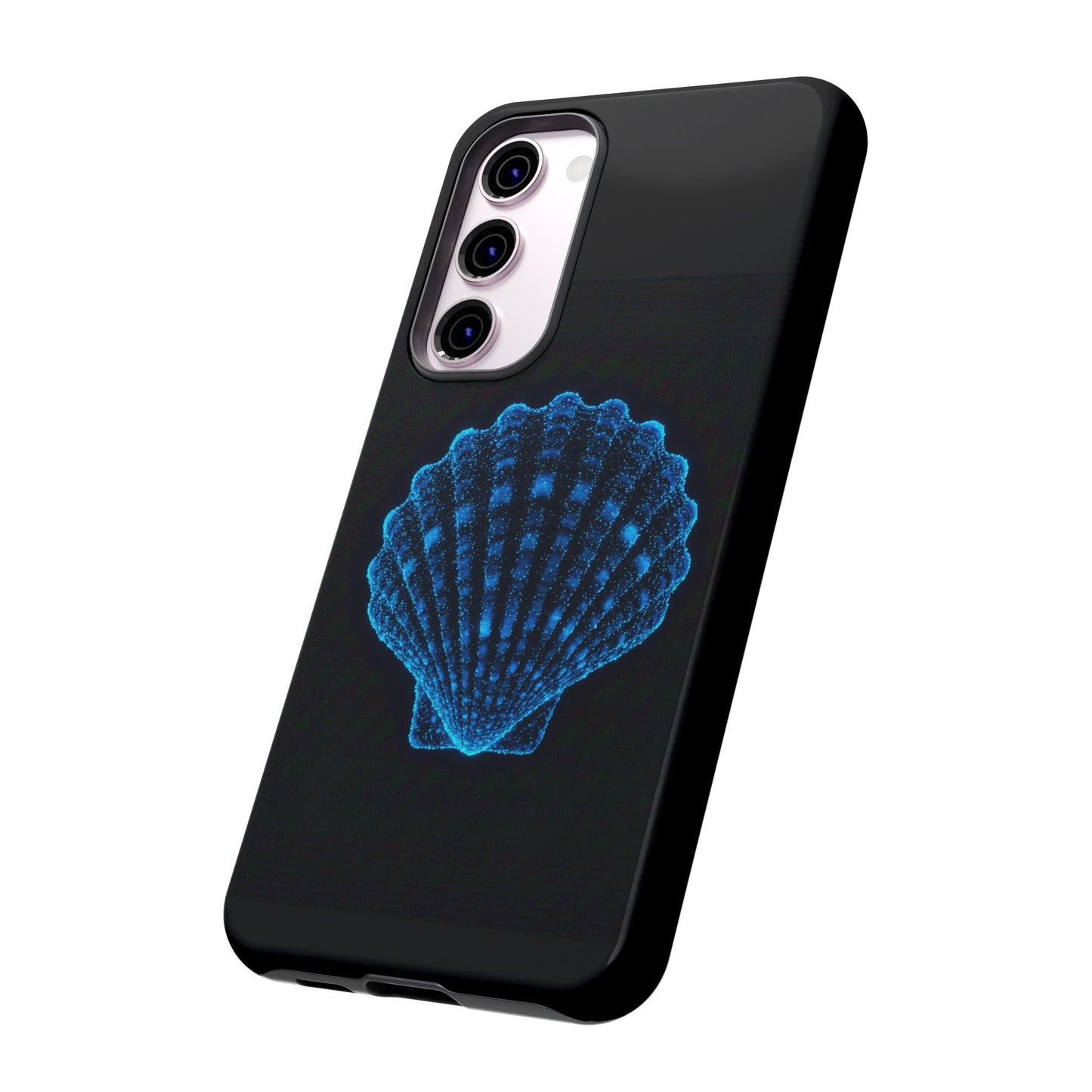 Samsung Phone Case Bioluminescent Shell Design Nautical Phone Case Beach Accessory