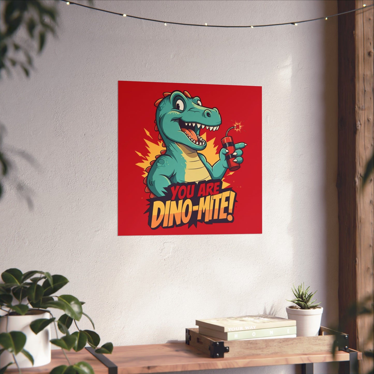 Vertical Poster Dino-Mite Dinosaur