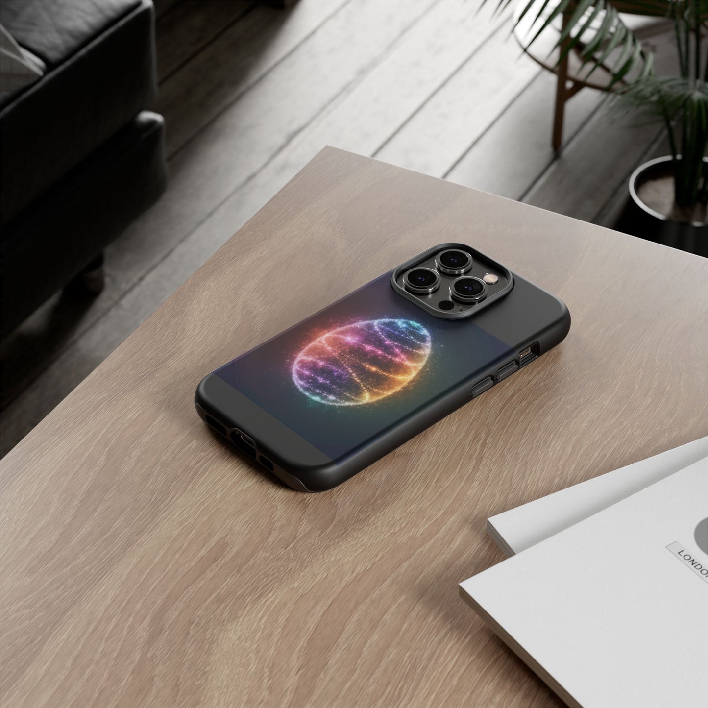 iPhone Case Bioluminescent Easter Egg Design Easter Phone Case Easter iPhone Case