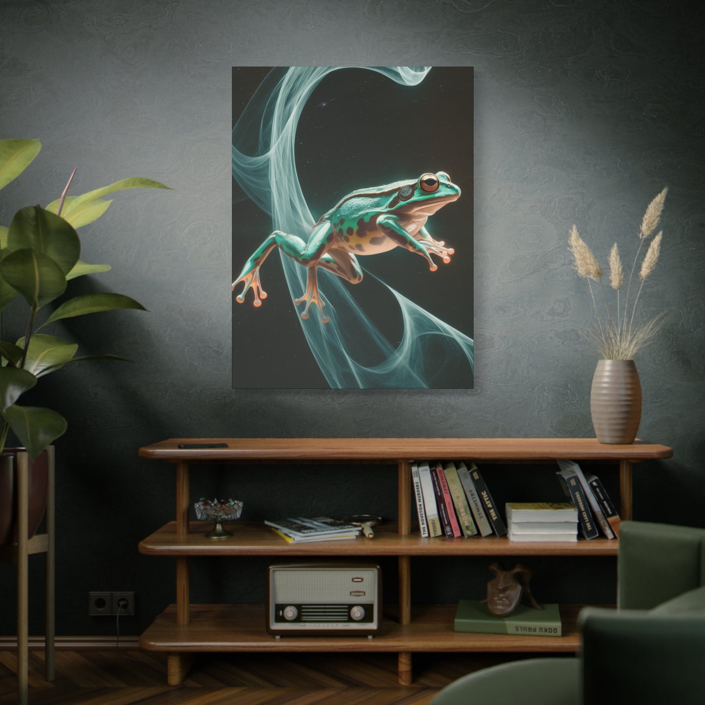 Canvas Print - Amazing Frog Design