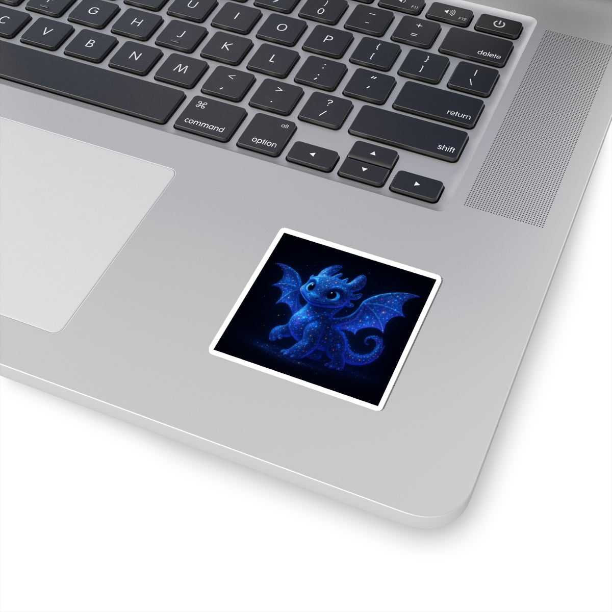 Galaxy Dragon Vinyl Sticker - Cute Fantasy Starry Night Dragon Decal for Laptop, Skateboard, Journal, Water Bottle & Gift
