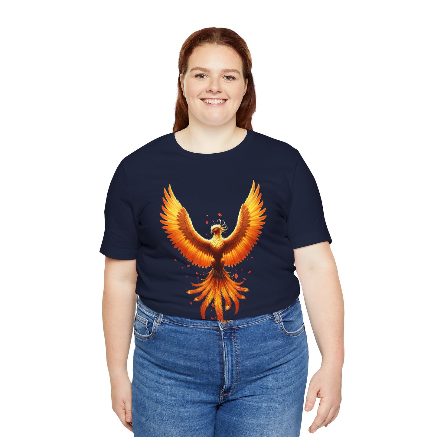 Phoenix Rising Shirt • Fiery Phoenix Graphic Tee • Rebirth Transformation Myth Shirt • Firebird Art Tee • Unisex Gift Tee XS‑5XL