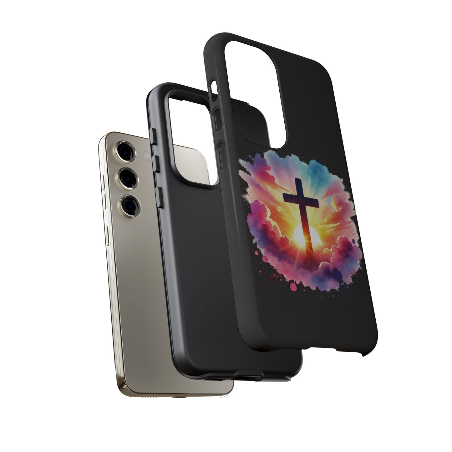 Samsung Case Inspirational Cross Phone Case Christian Phone Case Easter Samsung Case Cross Samsung Case Faith Phone Case