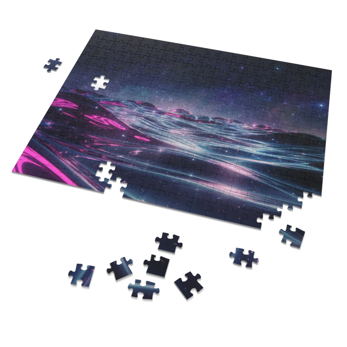 Jigsaw Puzzle: Galactic Ocean Night Sky