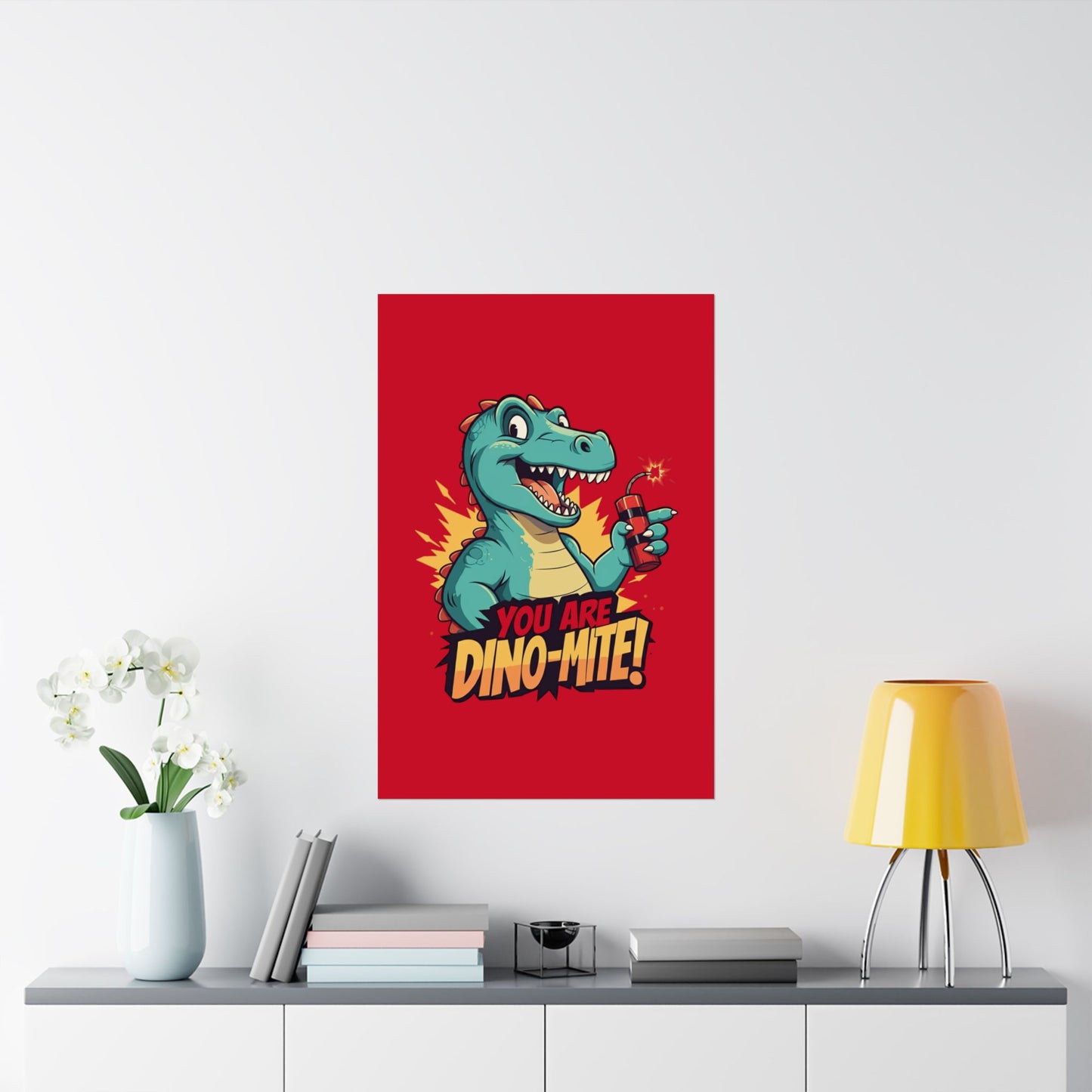 Vertical Poster Dino-Mite Dinosaur