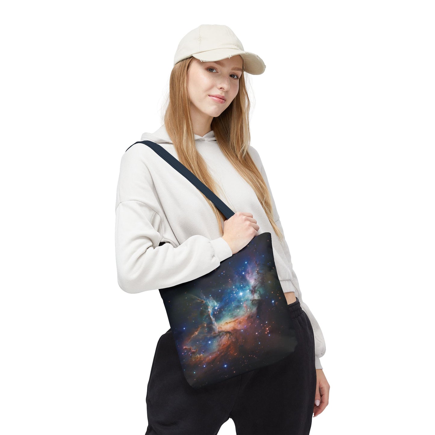 Space Galactic Tote Bag Starry Bag Reusable Tote Cosmic Bag Shopping Bag