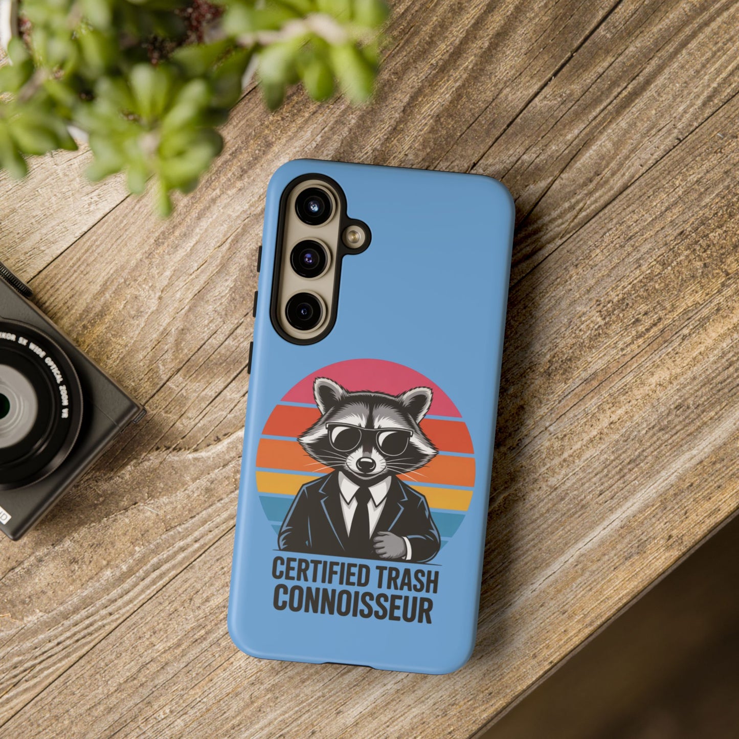Certified Trash Connoisseur Phone Case - Fun & Stylish Protection for Animal Lovers