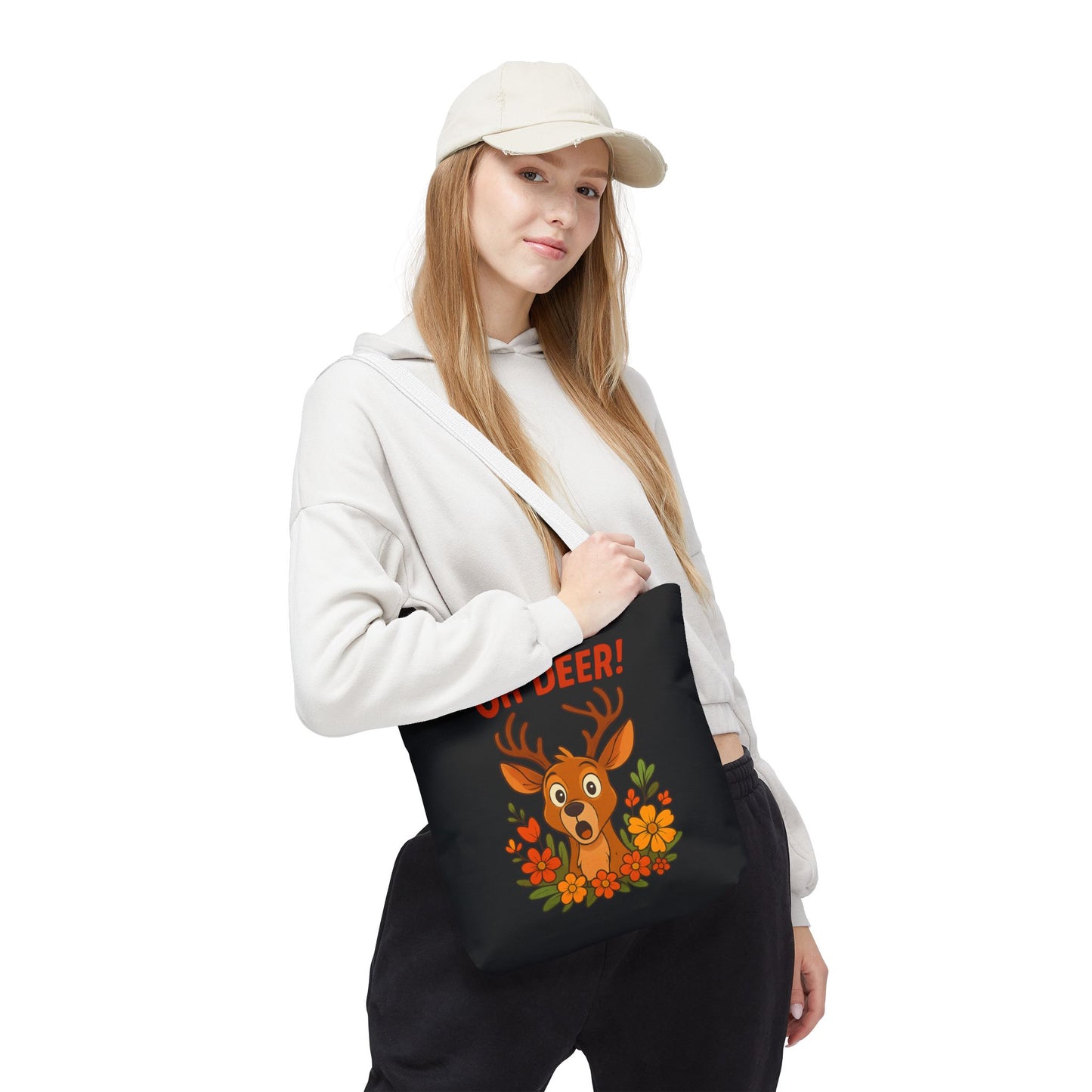 Oh Deer Tote Bag Wildlife Bag Deer Tote Nature Bag Grocery Bag Reusable Tote