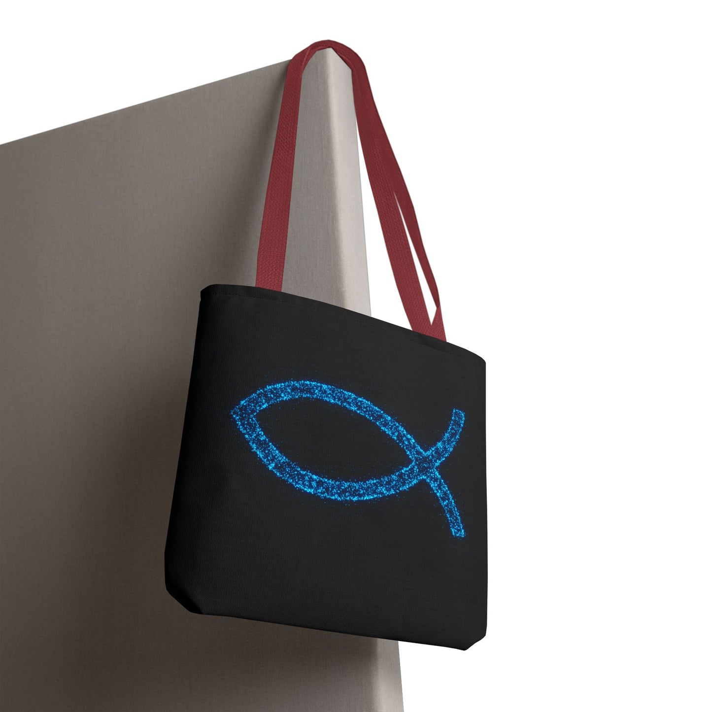 Sparkling Fish Symbol Tote Bag - Inspirational Vibes
