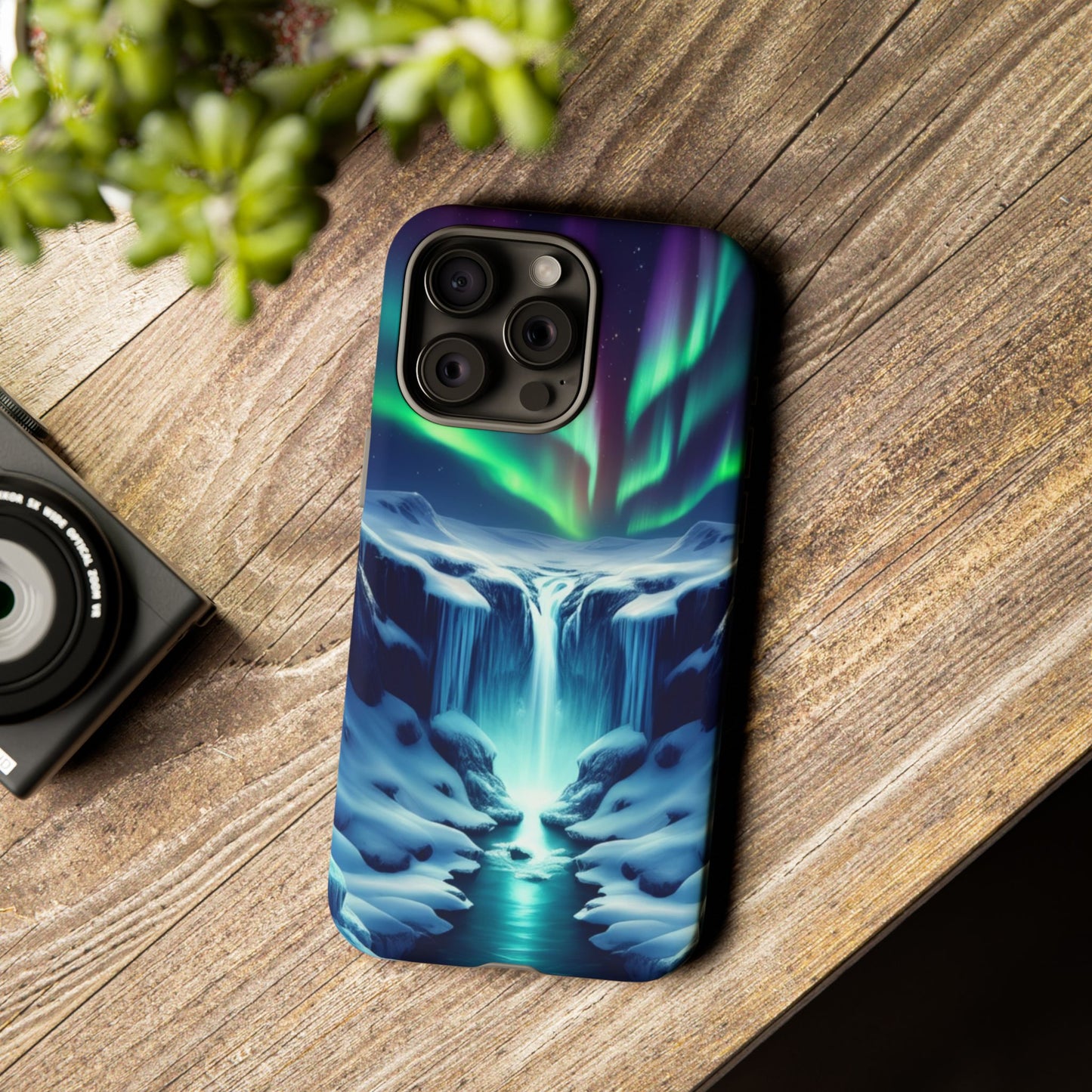 iPhone Case - Icy Landscape Surreal Illustration