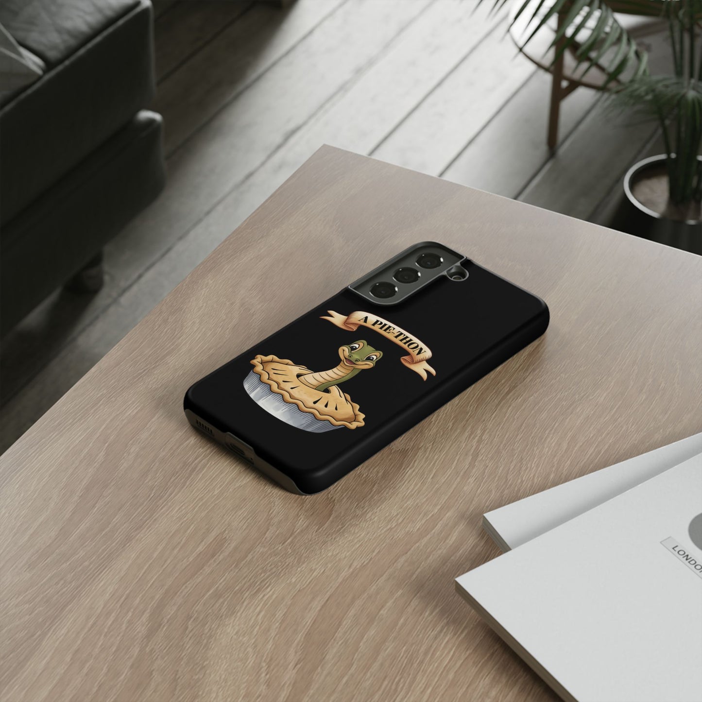 Phone Case - Funny Pie-Thon Samsung Galaxy Tough Case