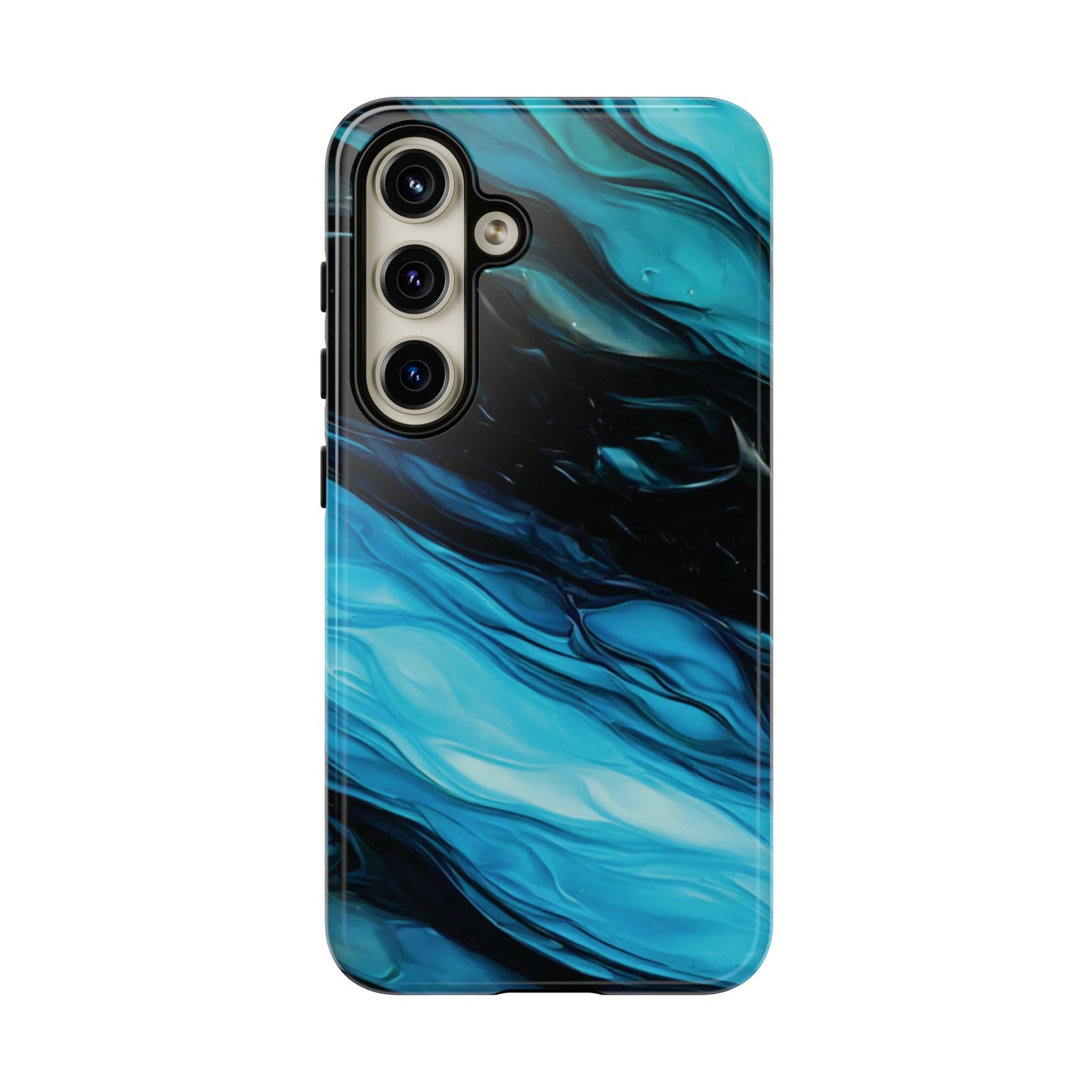 Samsung Galaxy Blue Splash Phone Case