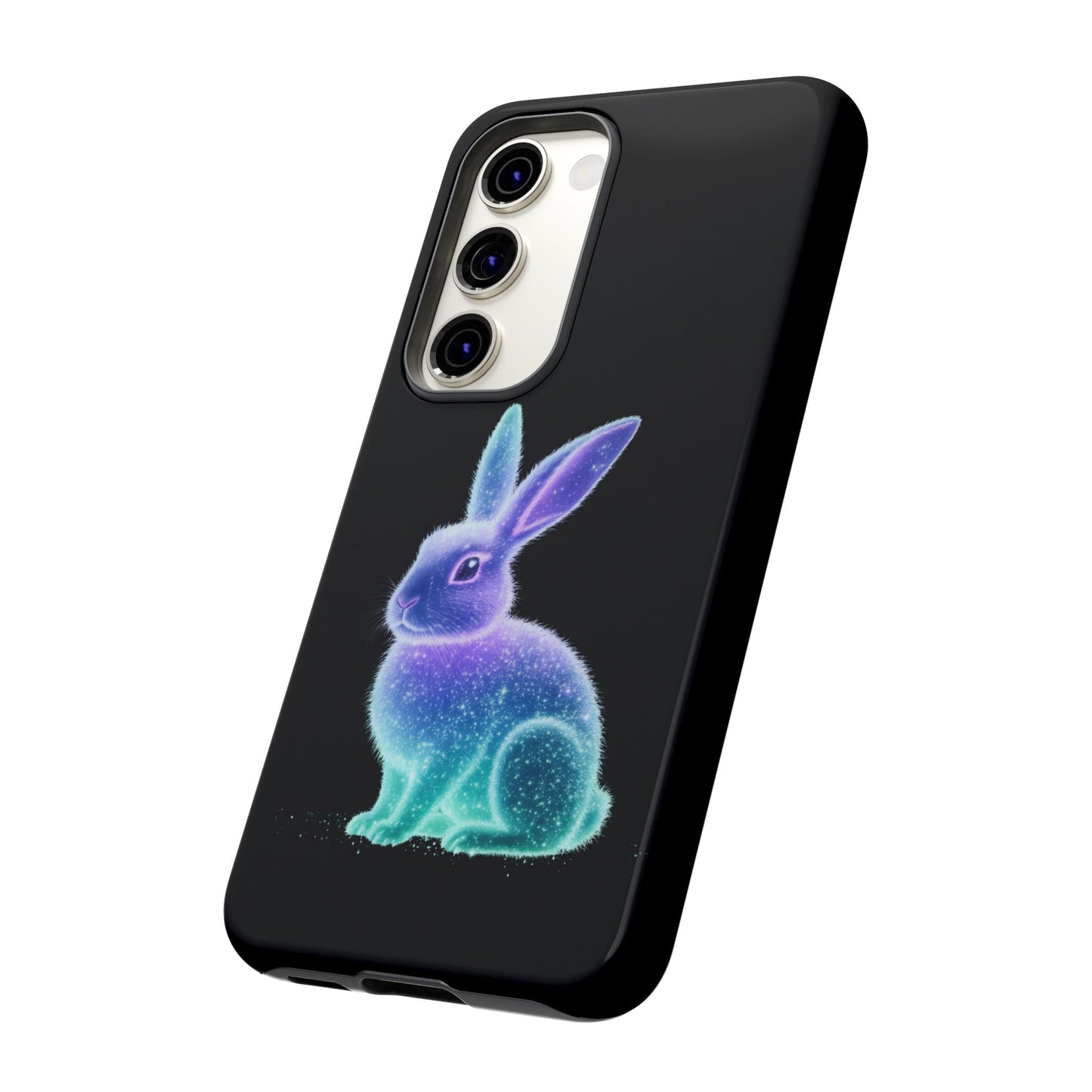 Samsung Case Bioluminescent Easter Bunny Design Easter Phone Case Easter Bunny Samsung Case Easter Accessory