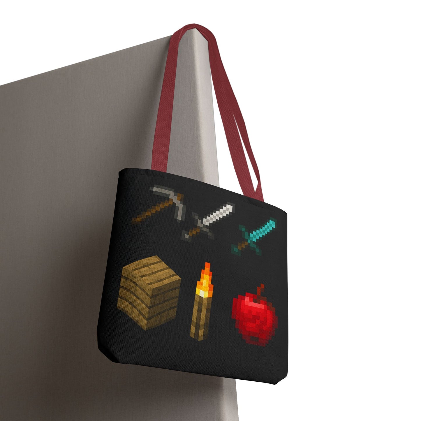 Minecraft Inspired Tote Bag Adventure Awaits Shopping Bag Reusable Tote Summer Bag