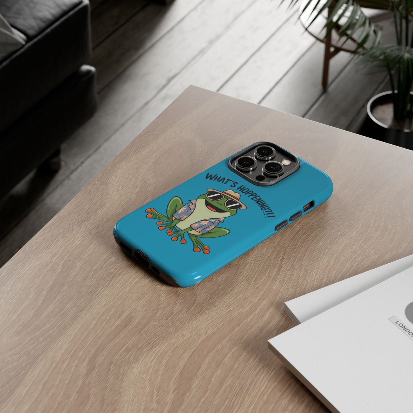 iPhone Case - Frog 'What's Hoppening'