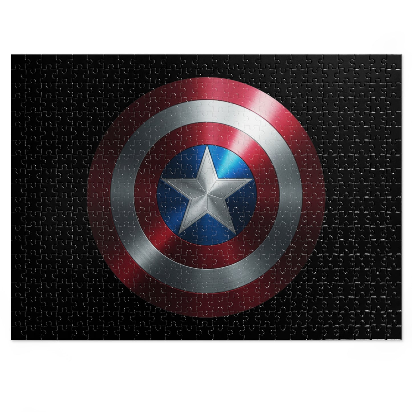 Jigsaw Puzzle - Captain America Shield
