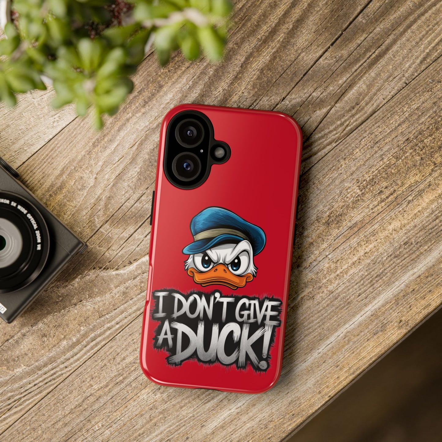 I Don't Give a Duck iPhone Case