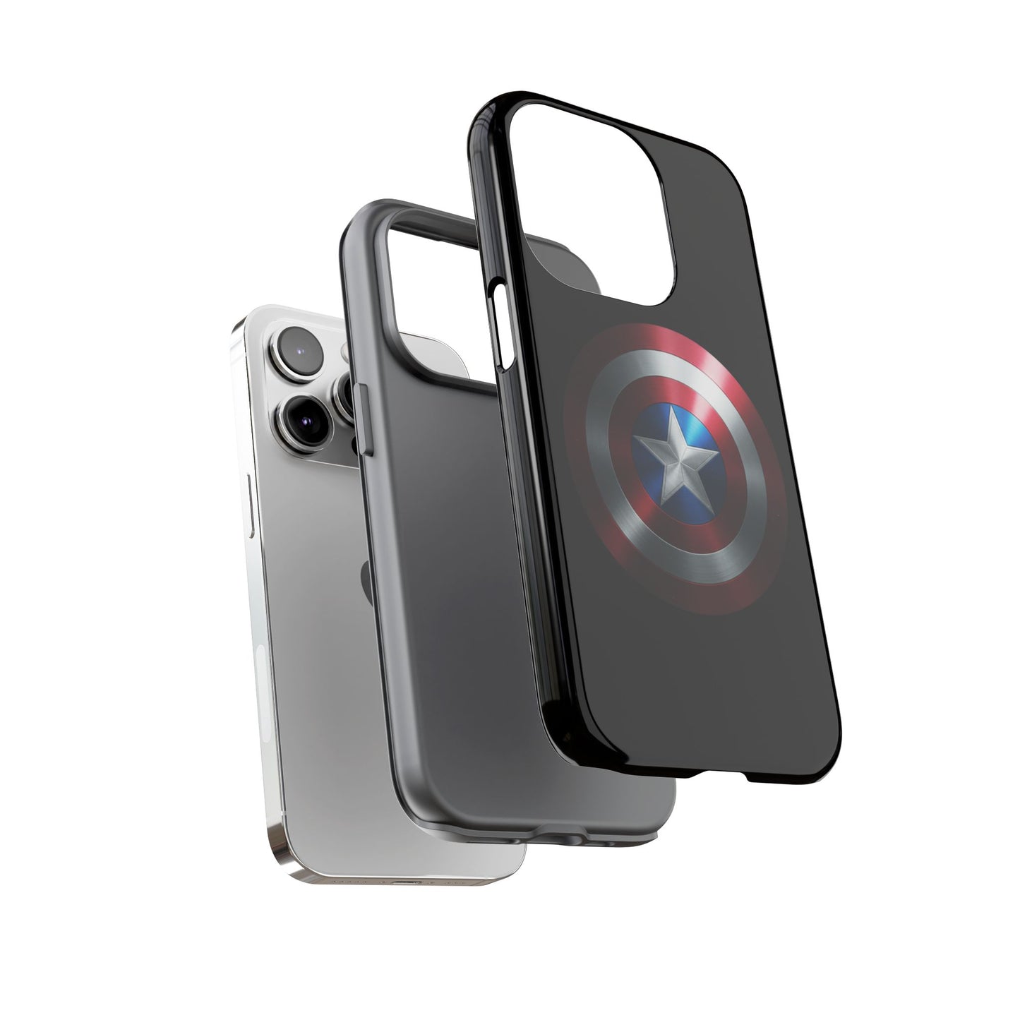 iPhone Case - Captain America Shield Design