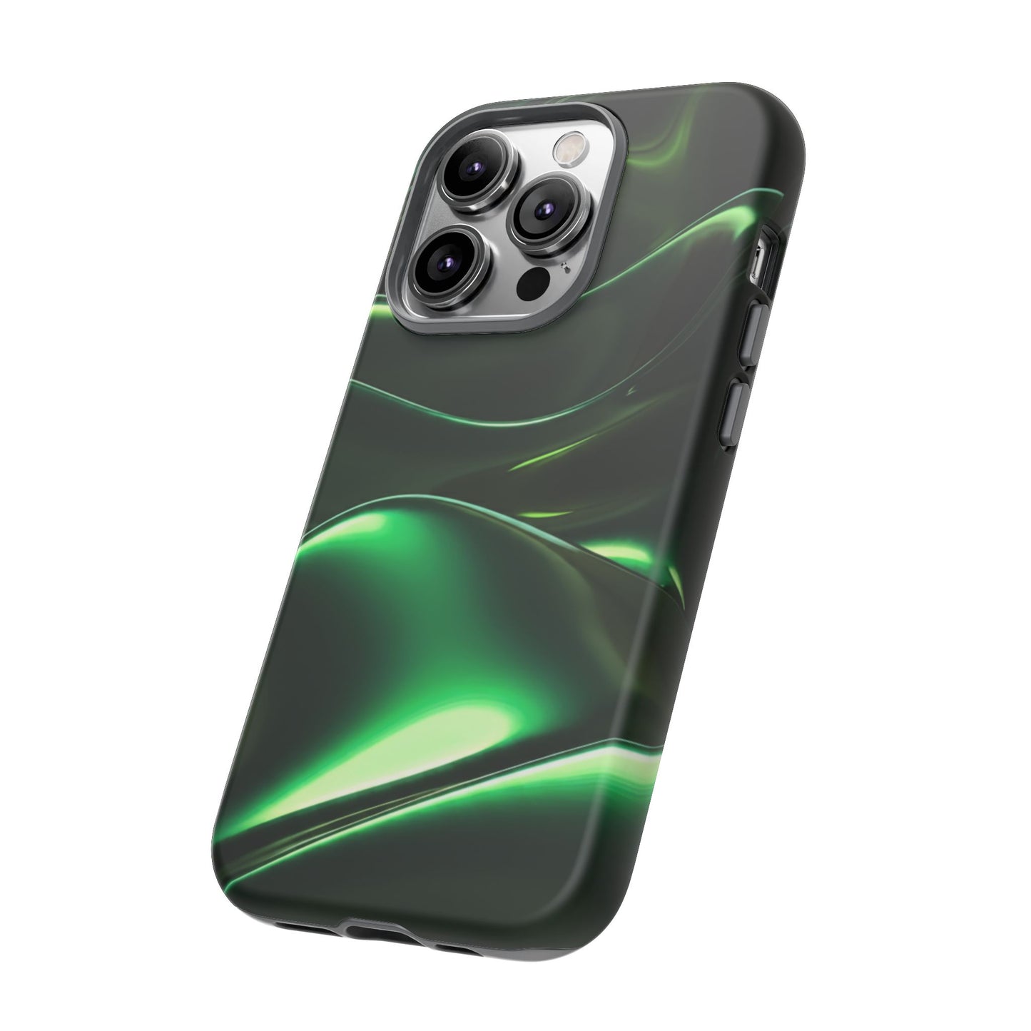 iPhone Case - Fluid Metallic Design