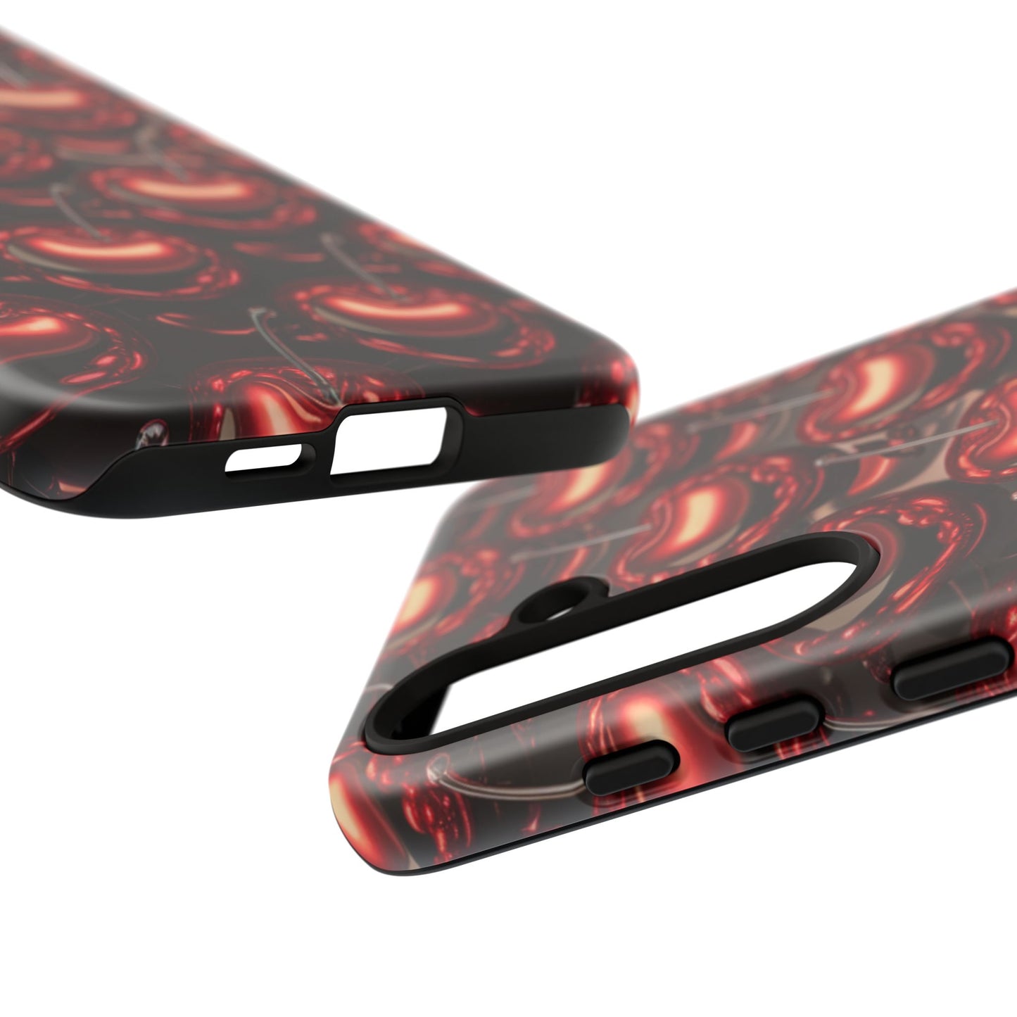 Phone Case - Shiny Cherries Design for Samsung Galaxy