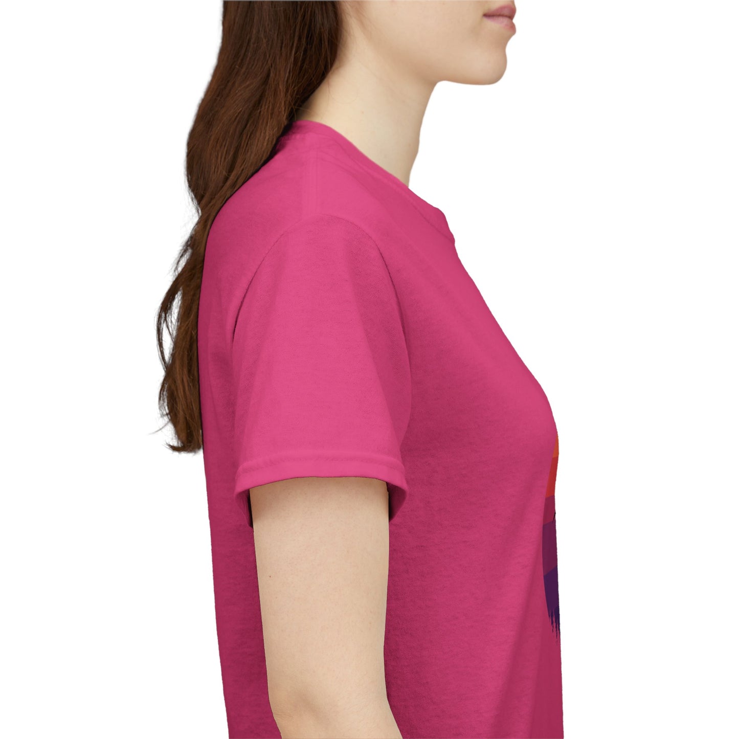 Night Dragon Sunset T-Shirt | Retro Dragon Silhouette Tee | Fantasy Dragon Shirt | Unisex Graphic Tee | Gift for Dragon Lovers
