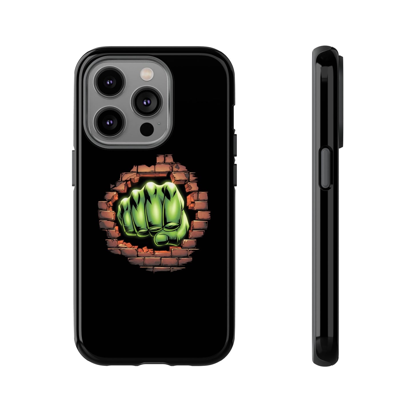iPhone Case Green Fist Tough Case, Comic Book Phone Case, iPhone Case for Geeks
