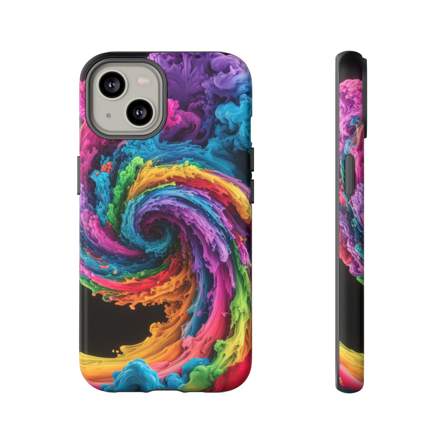 iPhone Case - Colorful Swirl Design