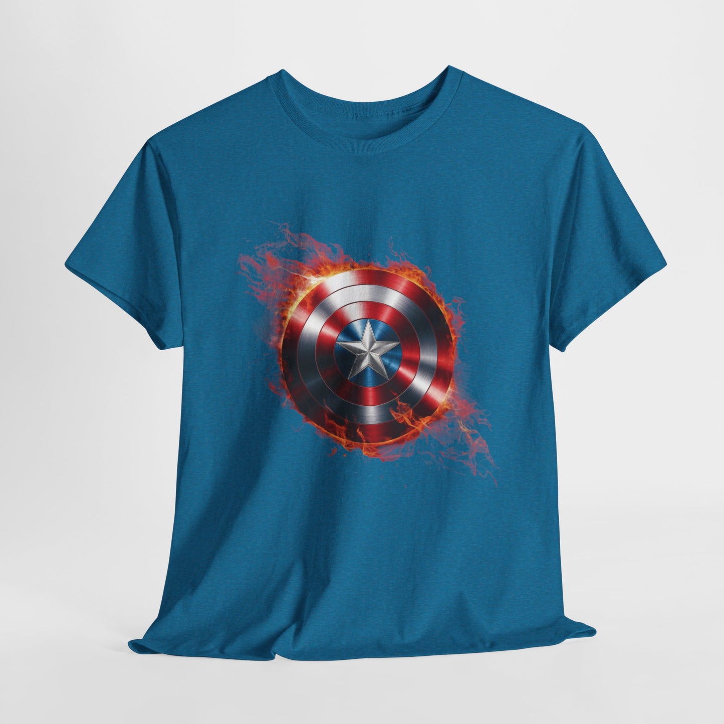 Captain America Flame Tee