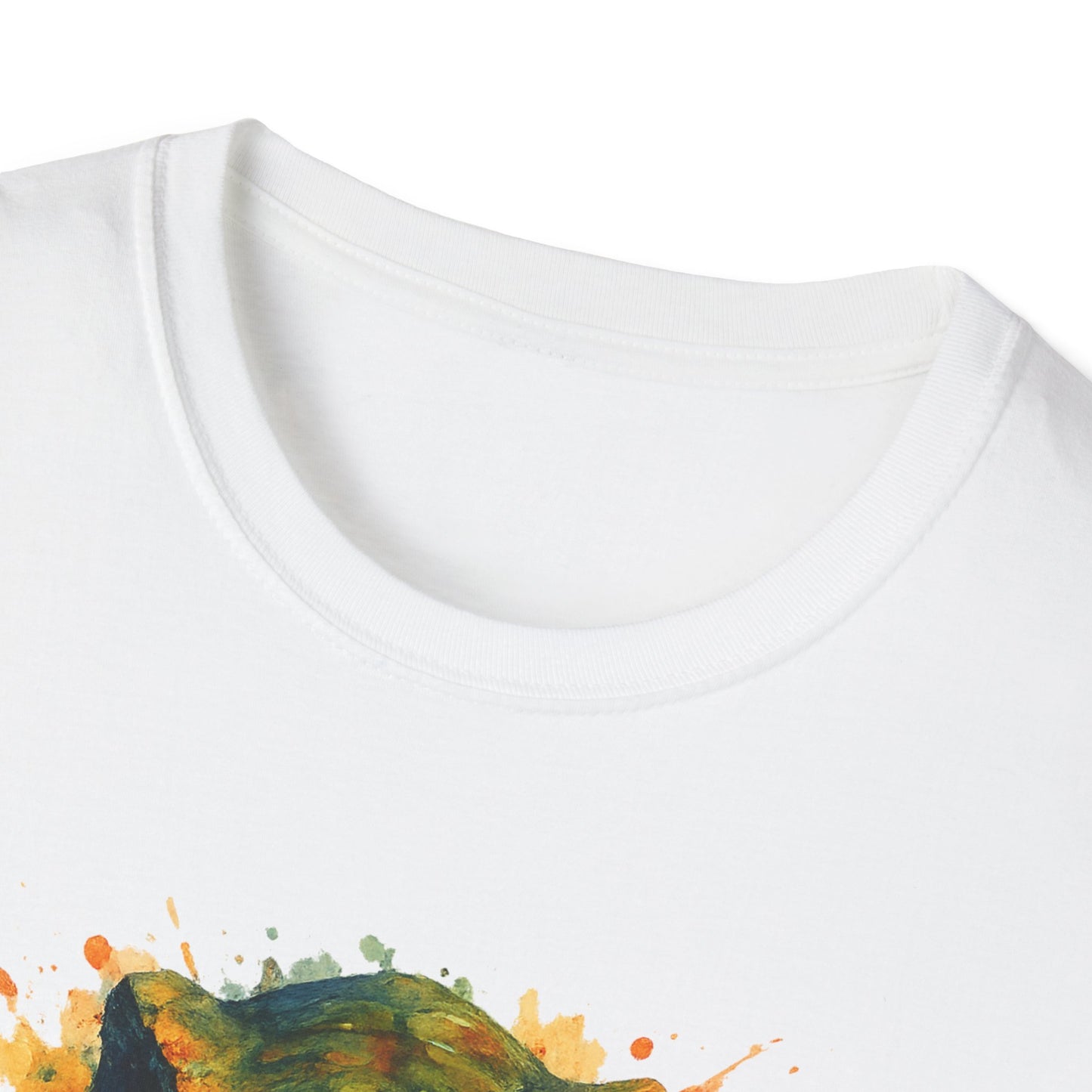 Watercolor T-Rex T-Shirt | Psychedelic Dinosaur Tee | Prehistoric Rainbow Dino Gift | Unisex Cotton Graphic Shirt Jurassic Tee