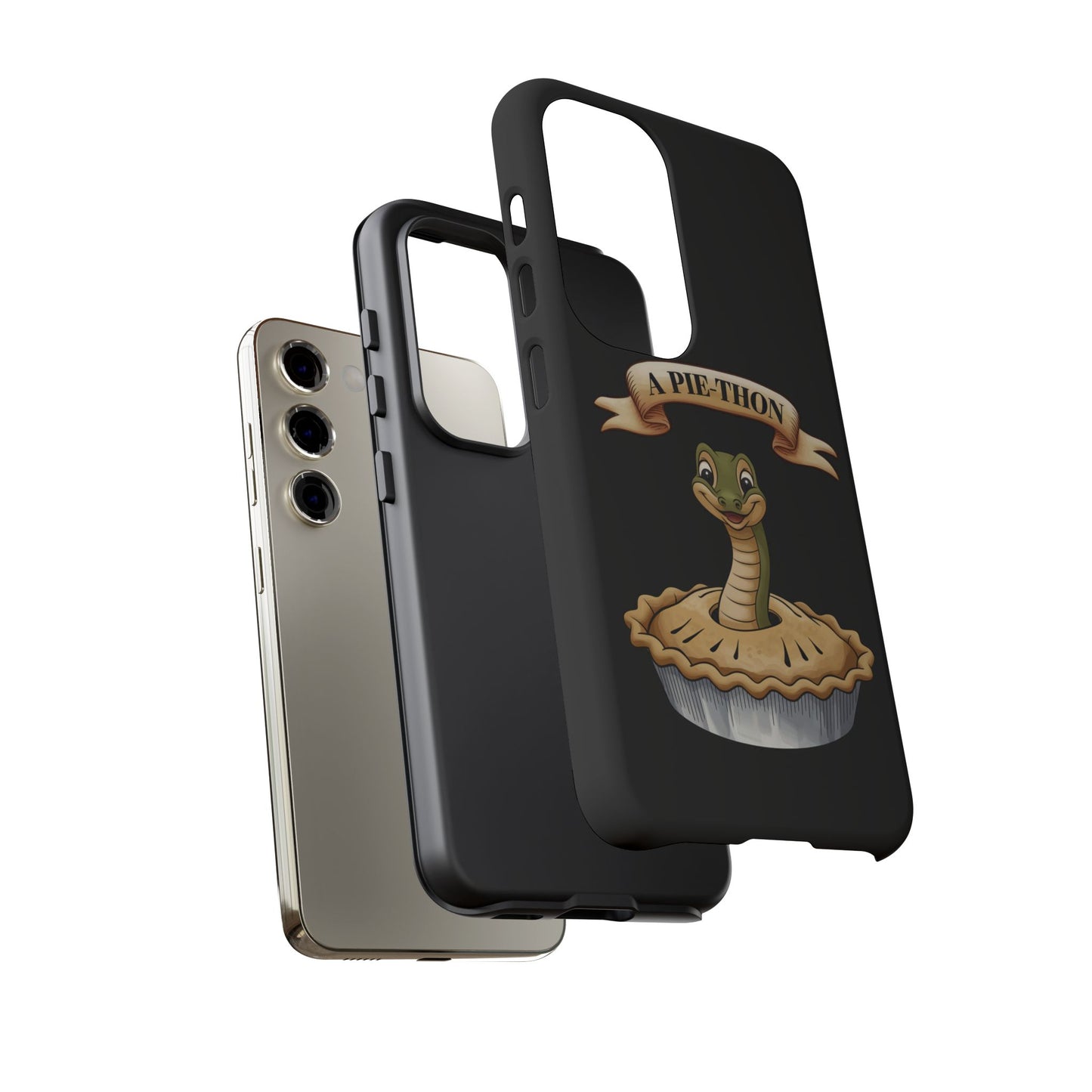 Phone Case - Funny Pie-Thon Samsung Galaxy Tough Case