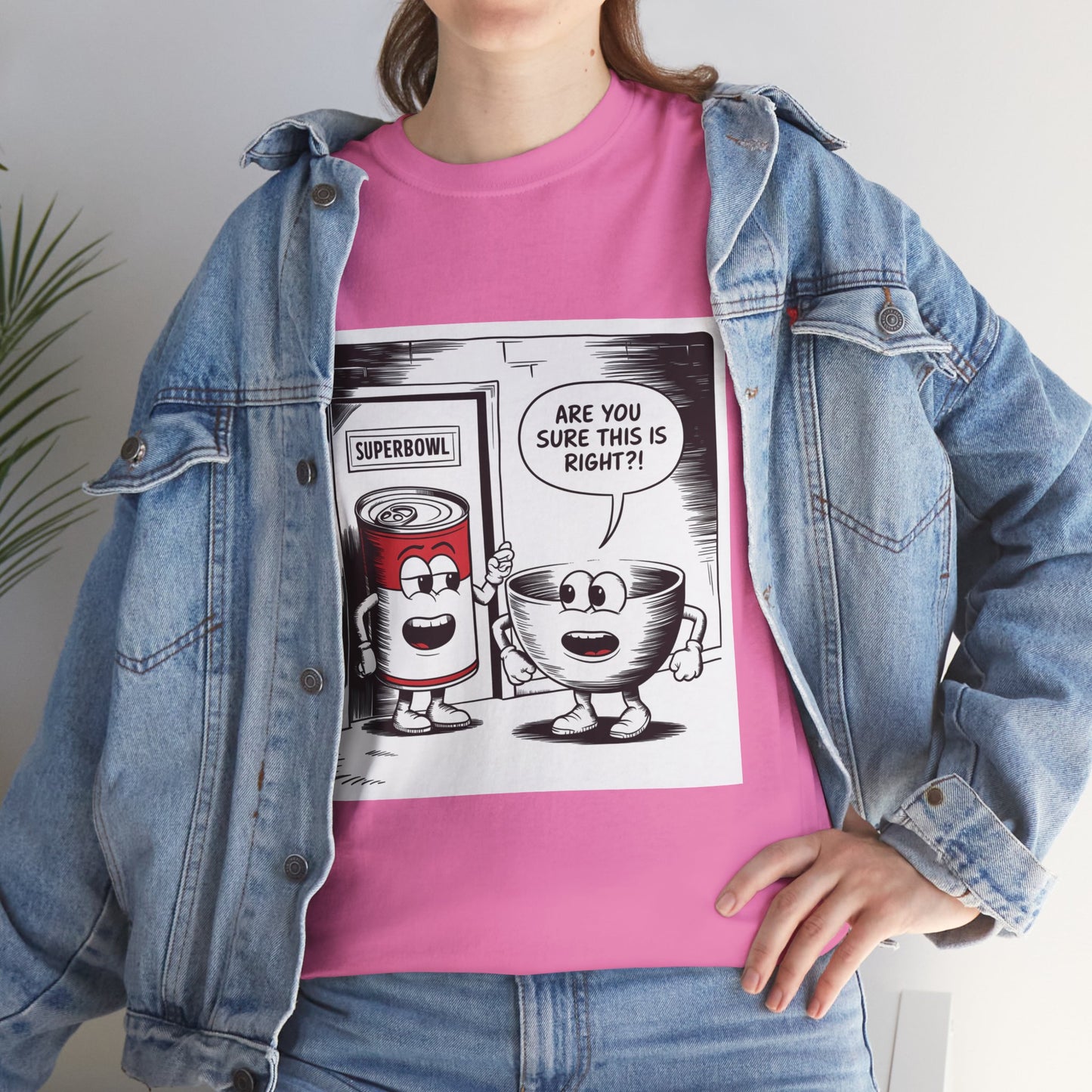 Comic Unisex Tee - Superbowl Design