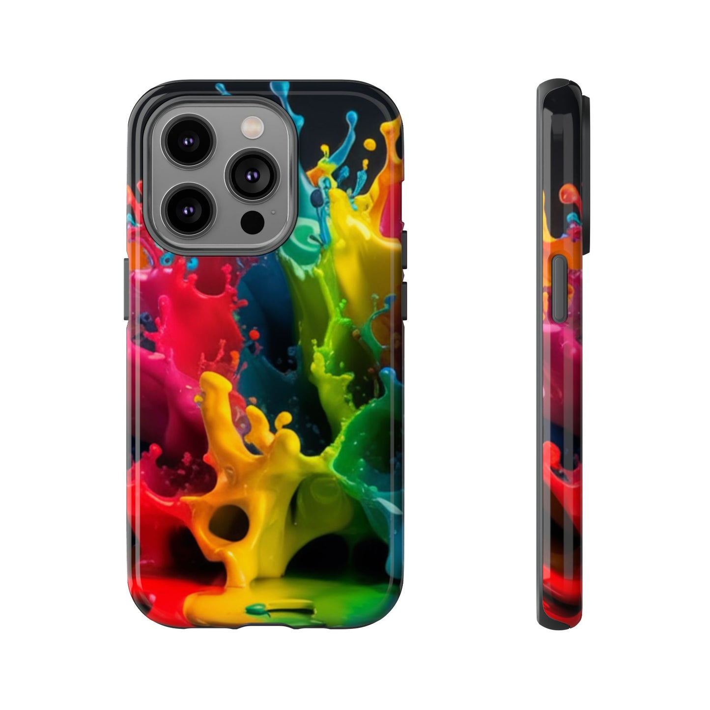 Vibrant Splash iPhone Case - Color Burst iPhone Case