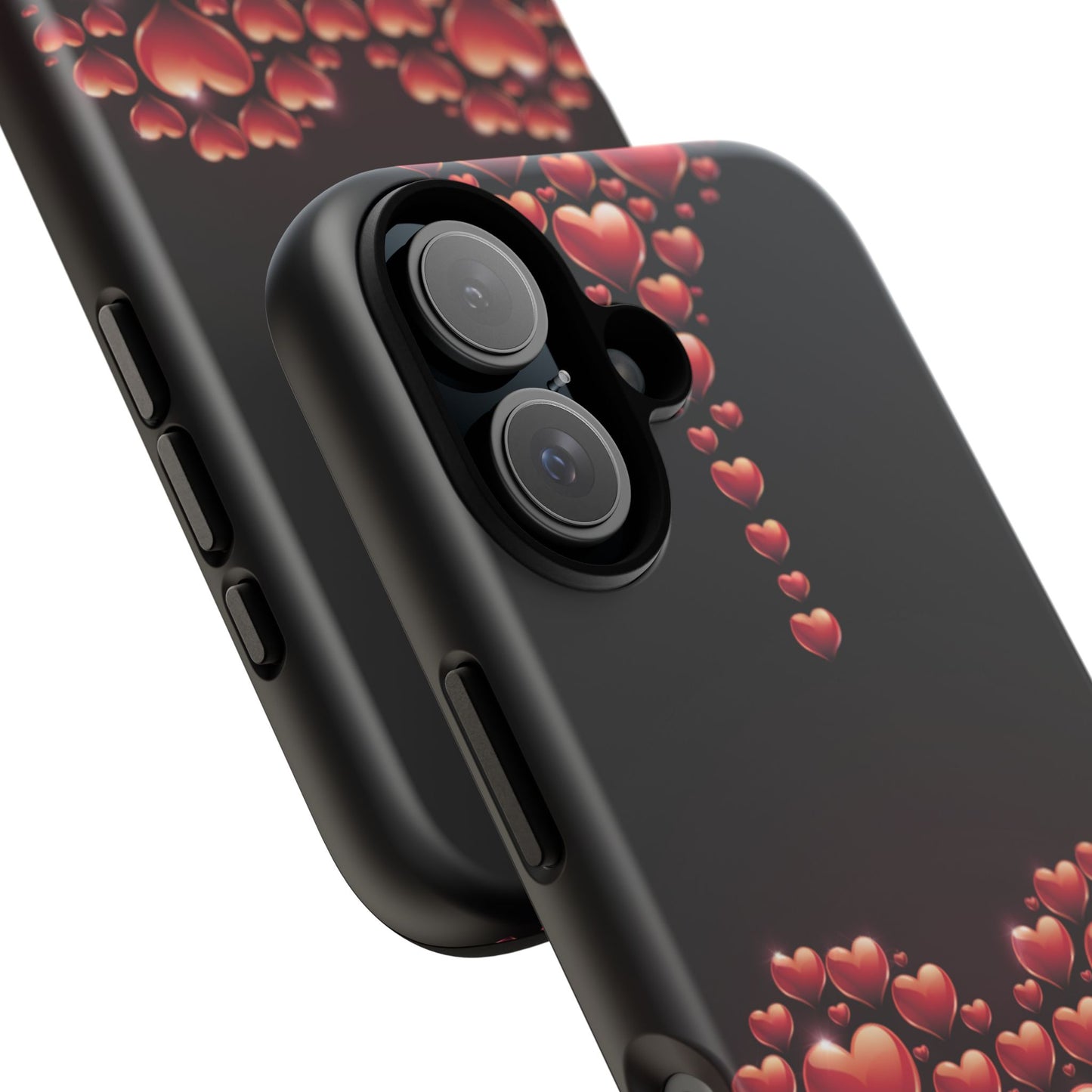 iPhone Case - Heart Made Out of Hearts Design
