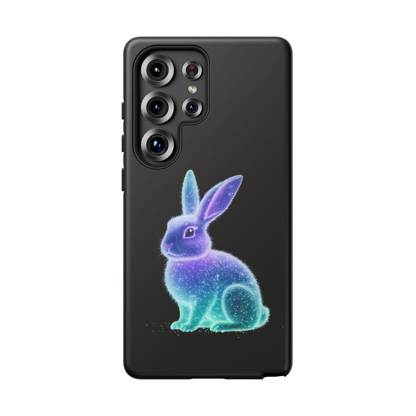 Samsung Case Bioluminescent Easter Bunny Design Easter Phone Case Easter Bunny Samsung Case Easter Accessory