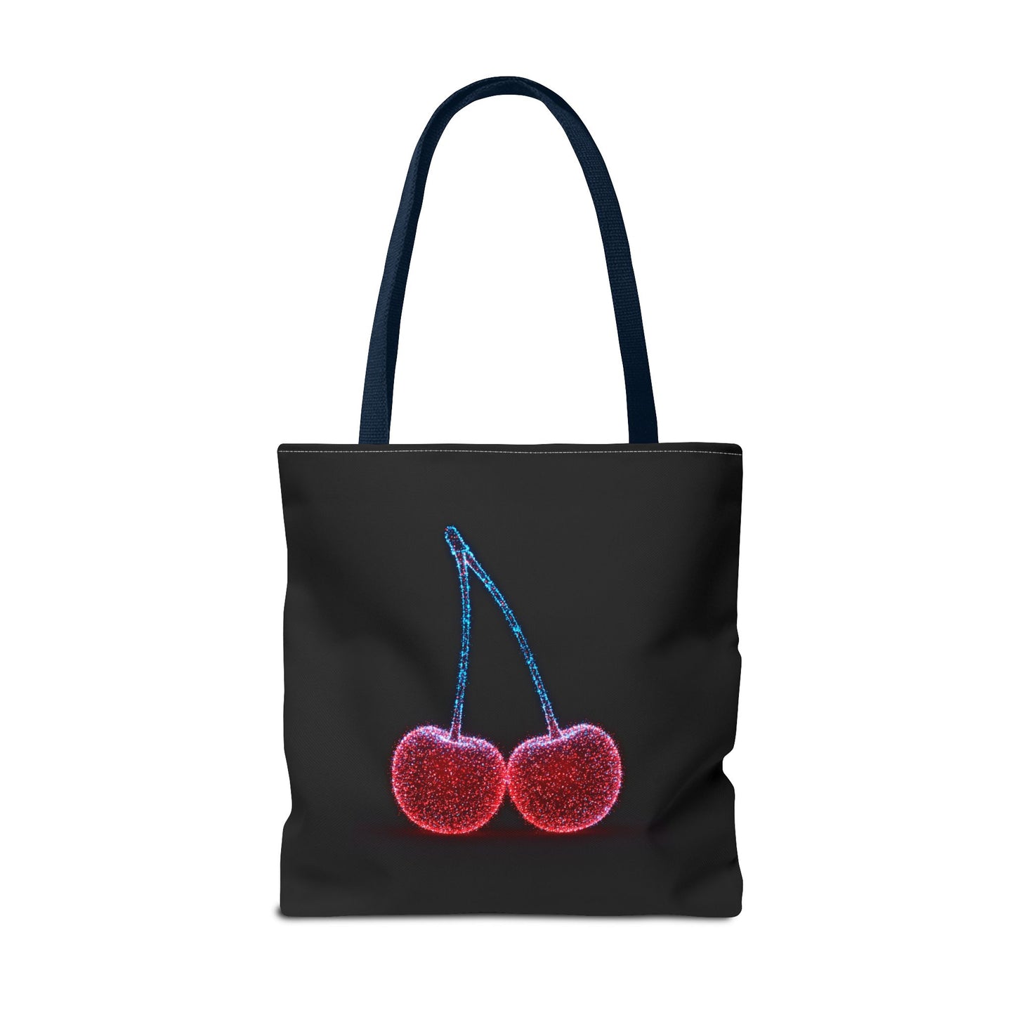 Sparkling Cherry Tote Bag Reusable Bag Shopping Bag Cherry Bag Reusable Tote