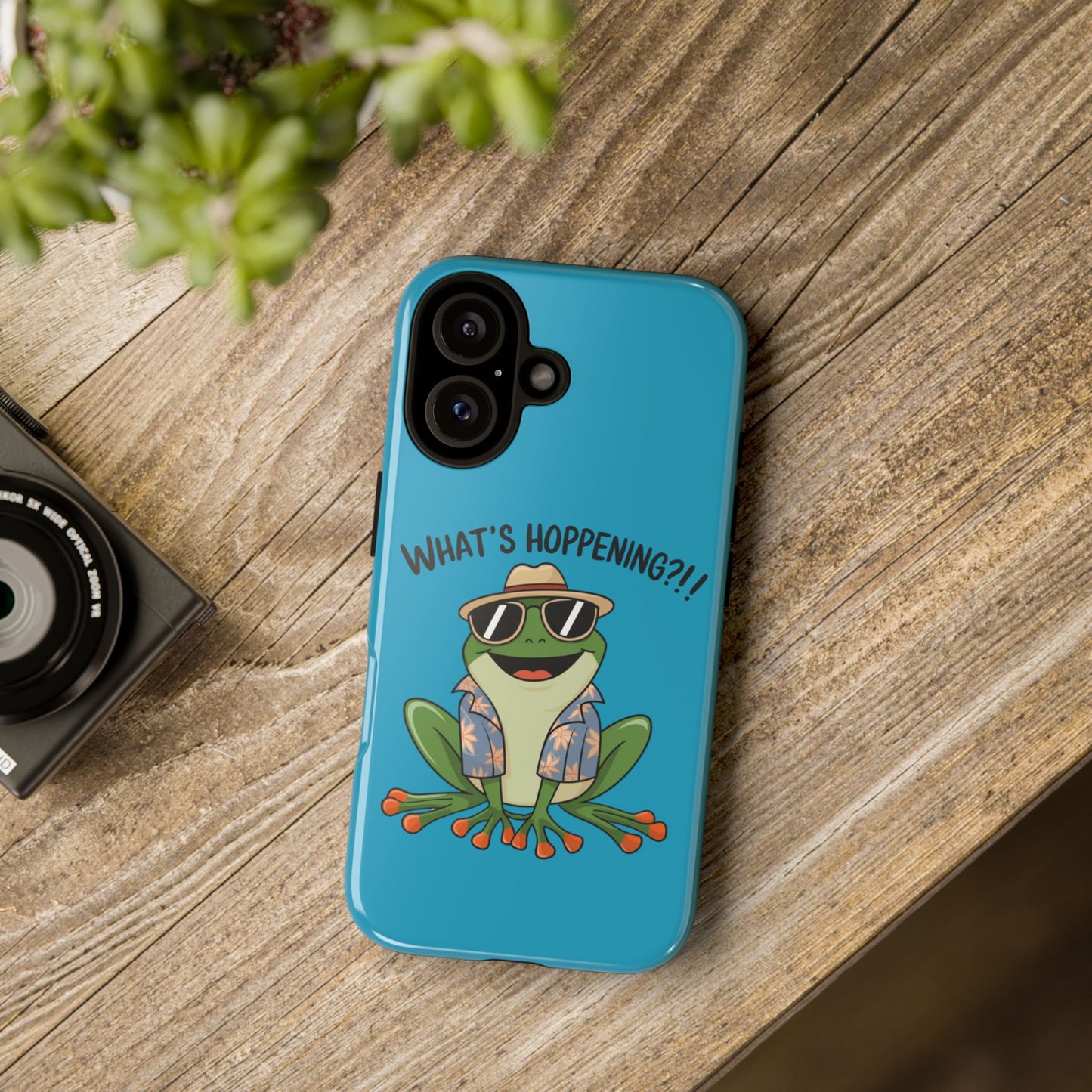 iPhone Case - Frog 'What's Hoppening'