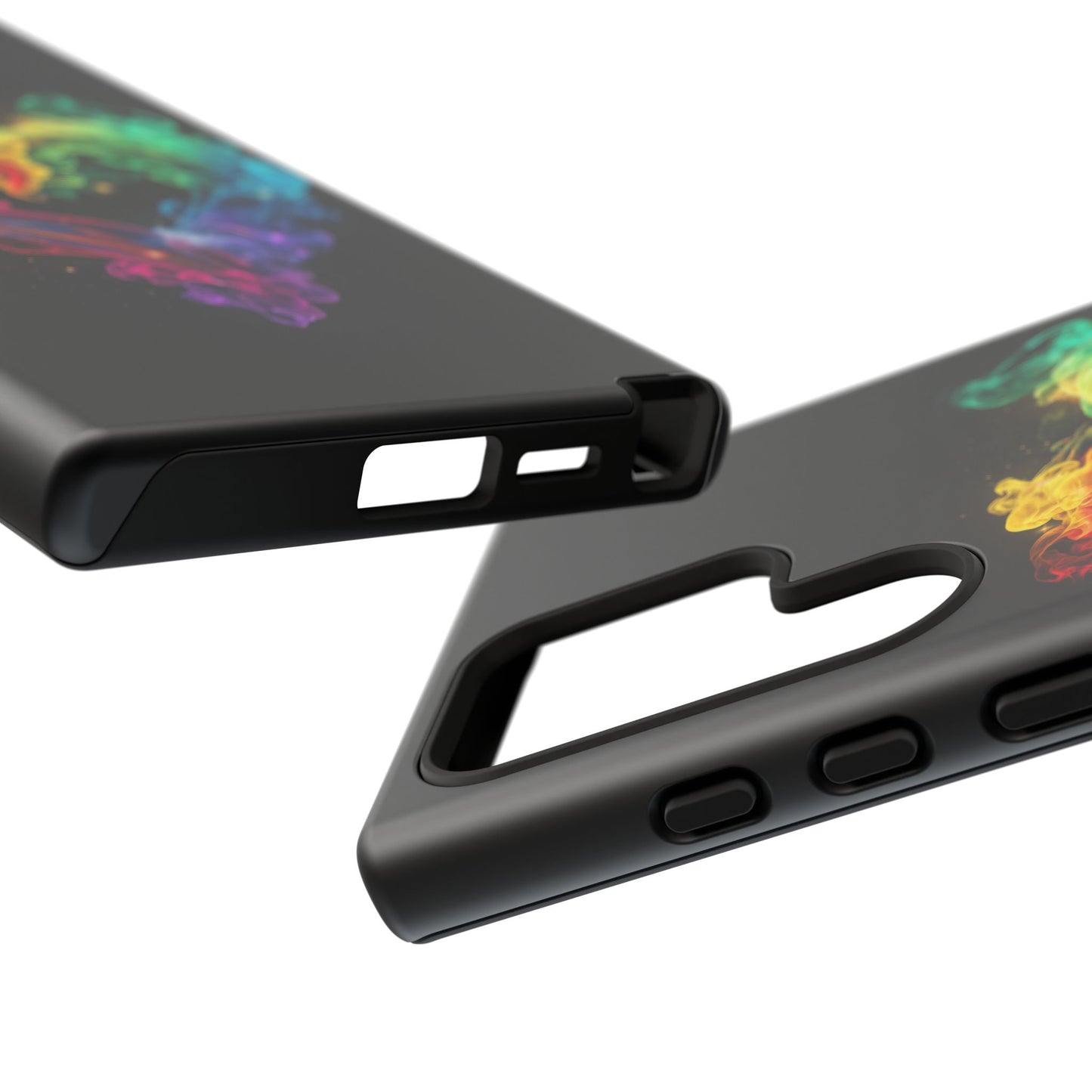 Samsung Galaxy Case - Colorful Heart Design