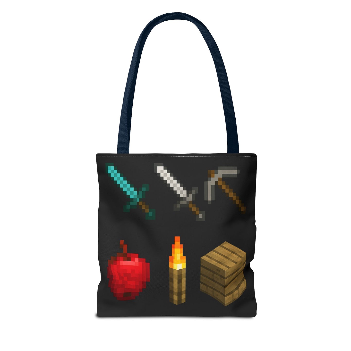 Minecraft Inspired Tote Bag Adventure Awaits Shopping Bag Reusable Tote Summer Bag