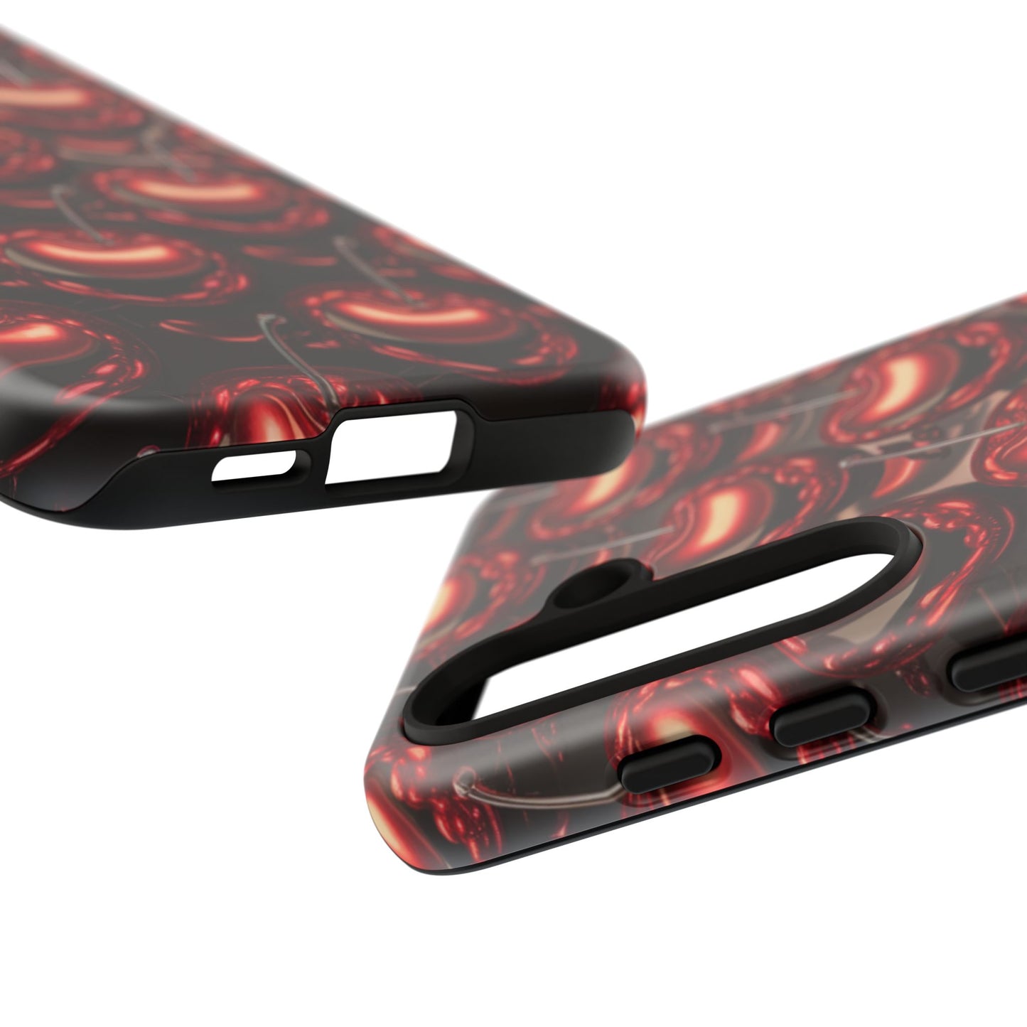 Phone Case - Shiny Cherries Design for Samsung Galaxy
