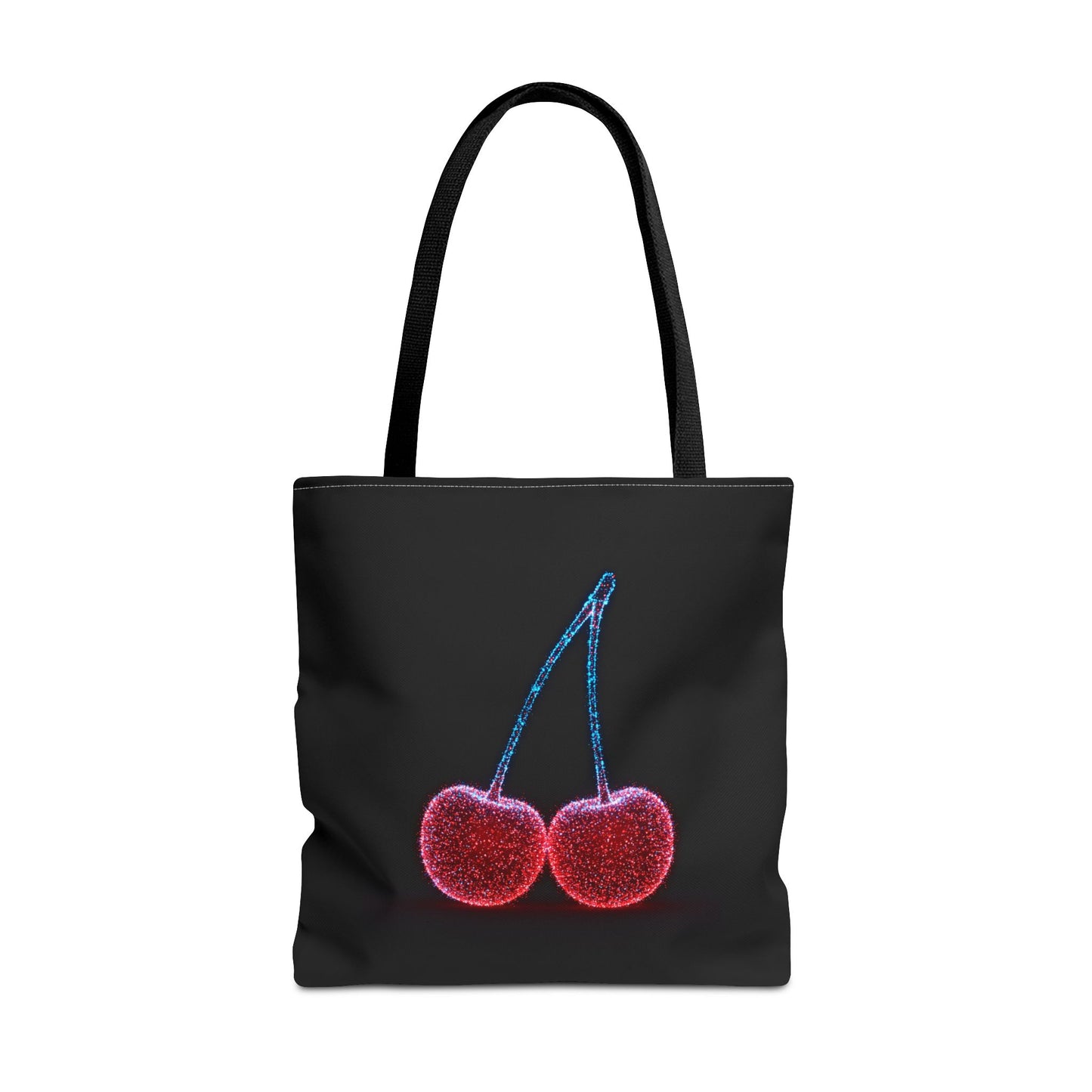 Sparkling Cherry Tote Bag Reusable Bag Shopping Bag Cherry Bag Reusable Tote