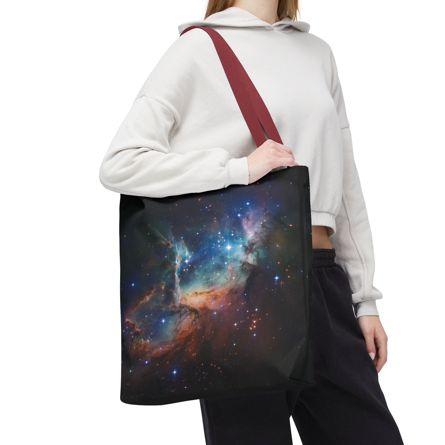 Space Galactic Tote Bag Starry Bag Reusable Tote Cosmic Bag Shopping Bag