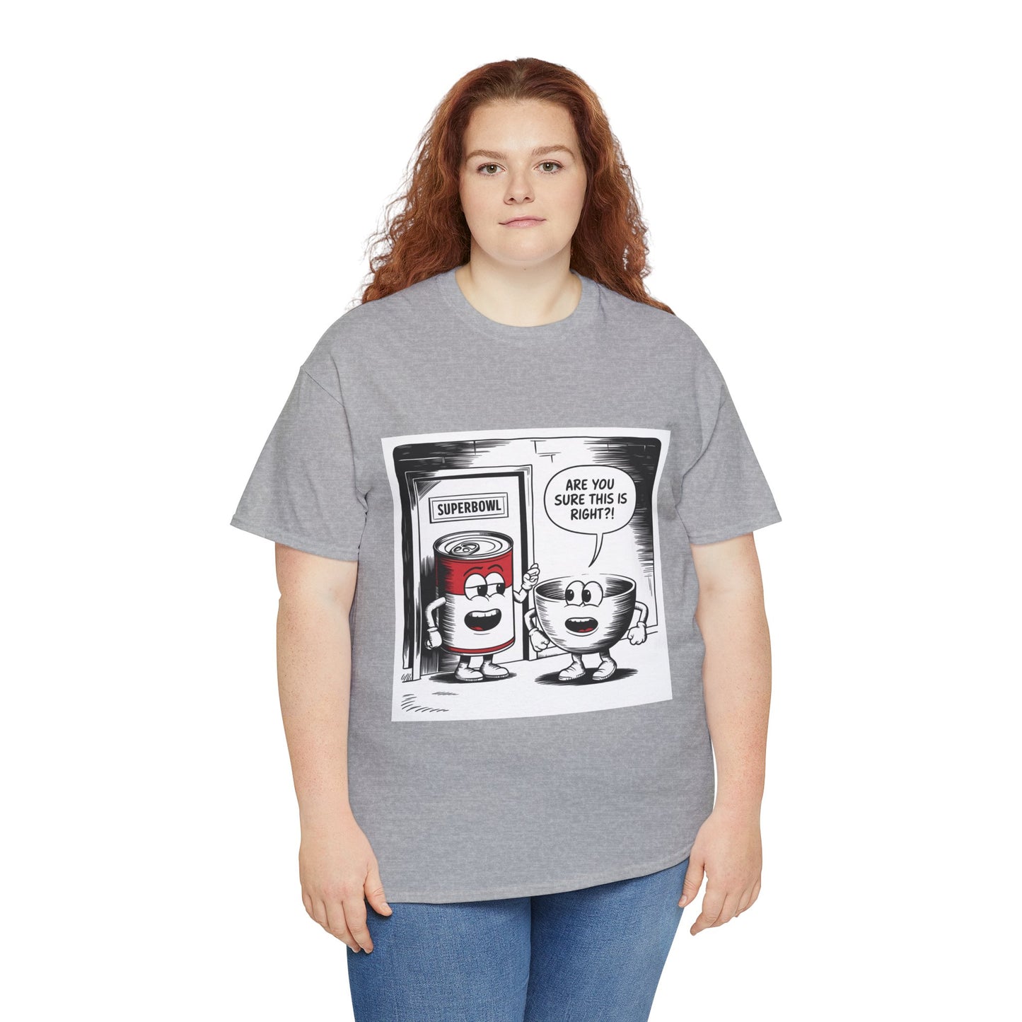 Comic Unisex Tee - Superbowl Design