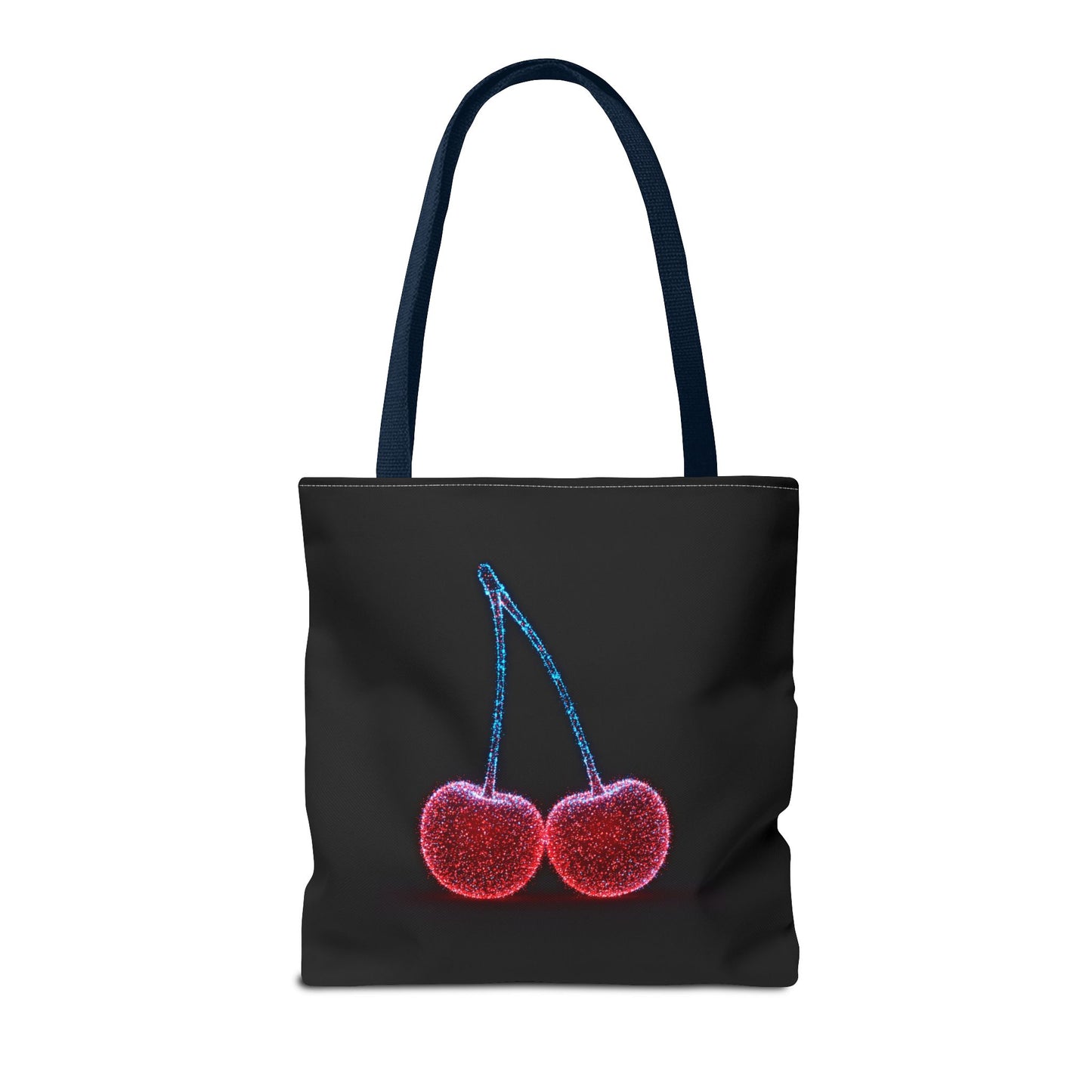 Sparkling Cherry Tote Bag Reusable Bag Shopping Bag Cherry Bag Reusable Tote