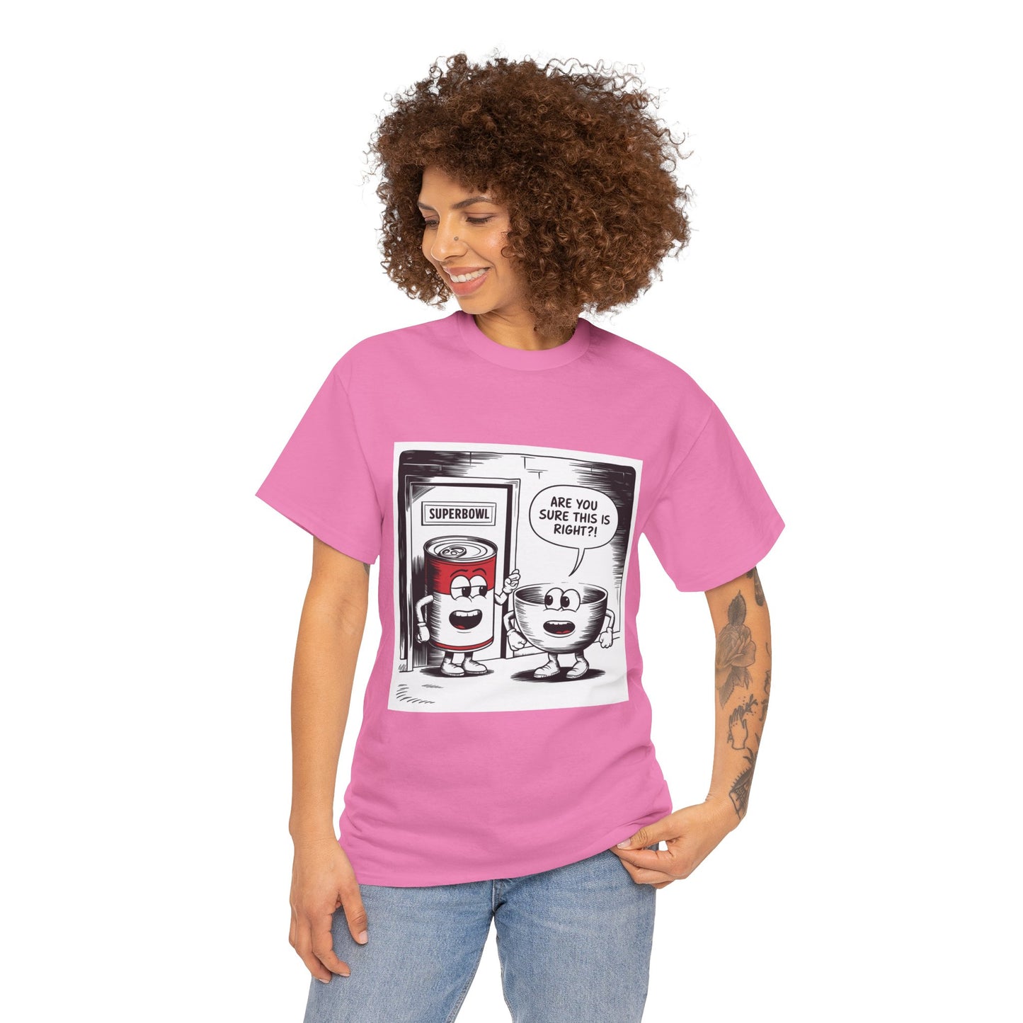 Comic Unisex Tee - Superbowl Design