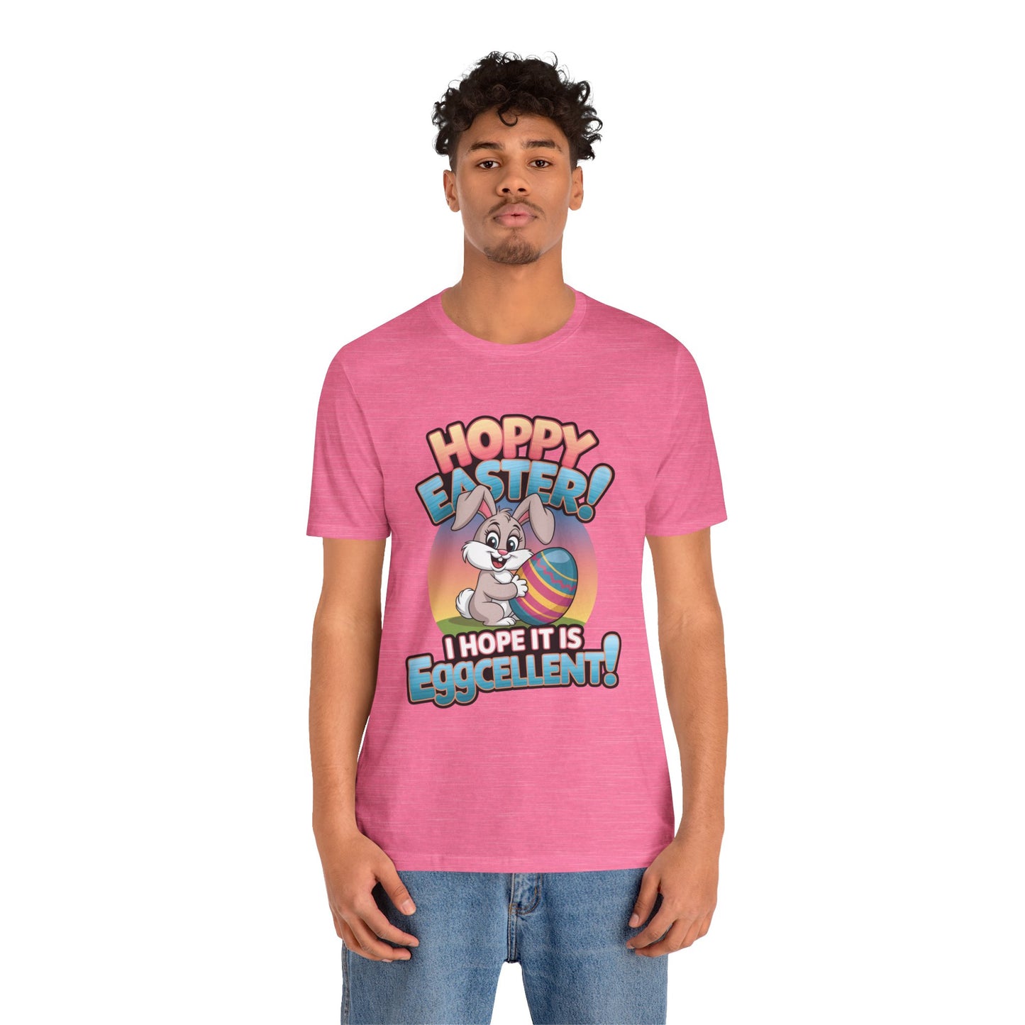 Happy Easter Unisex Tee Easter Shirt Easter Bunny T Shirt Easter Apparel Easter Bunny Outfit