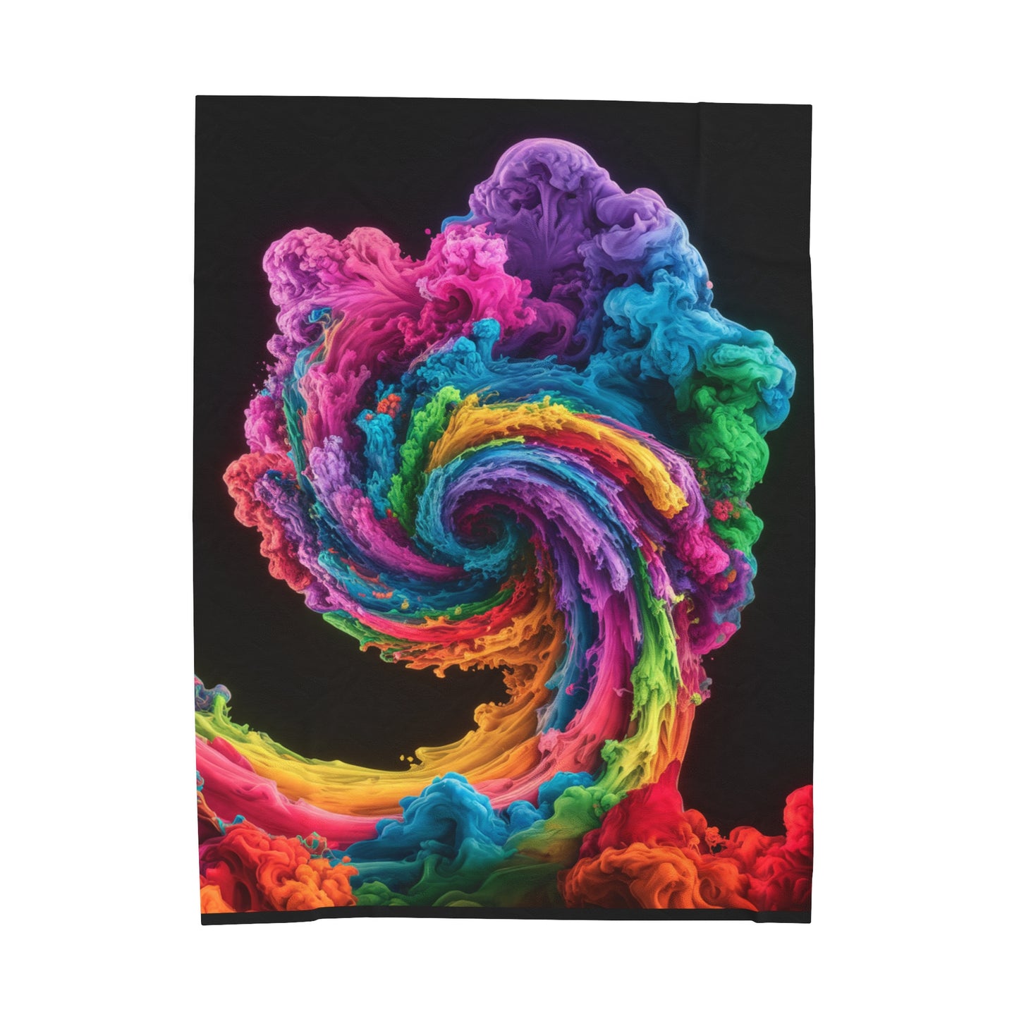 Colorful Swirl Blanket
