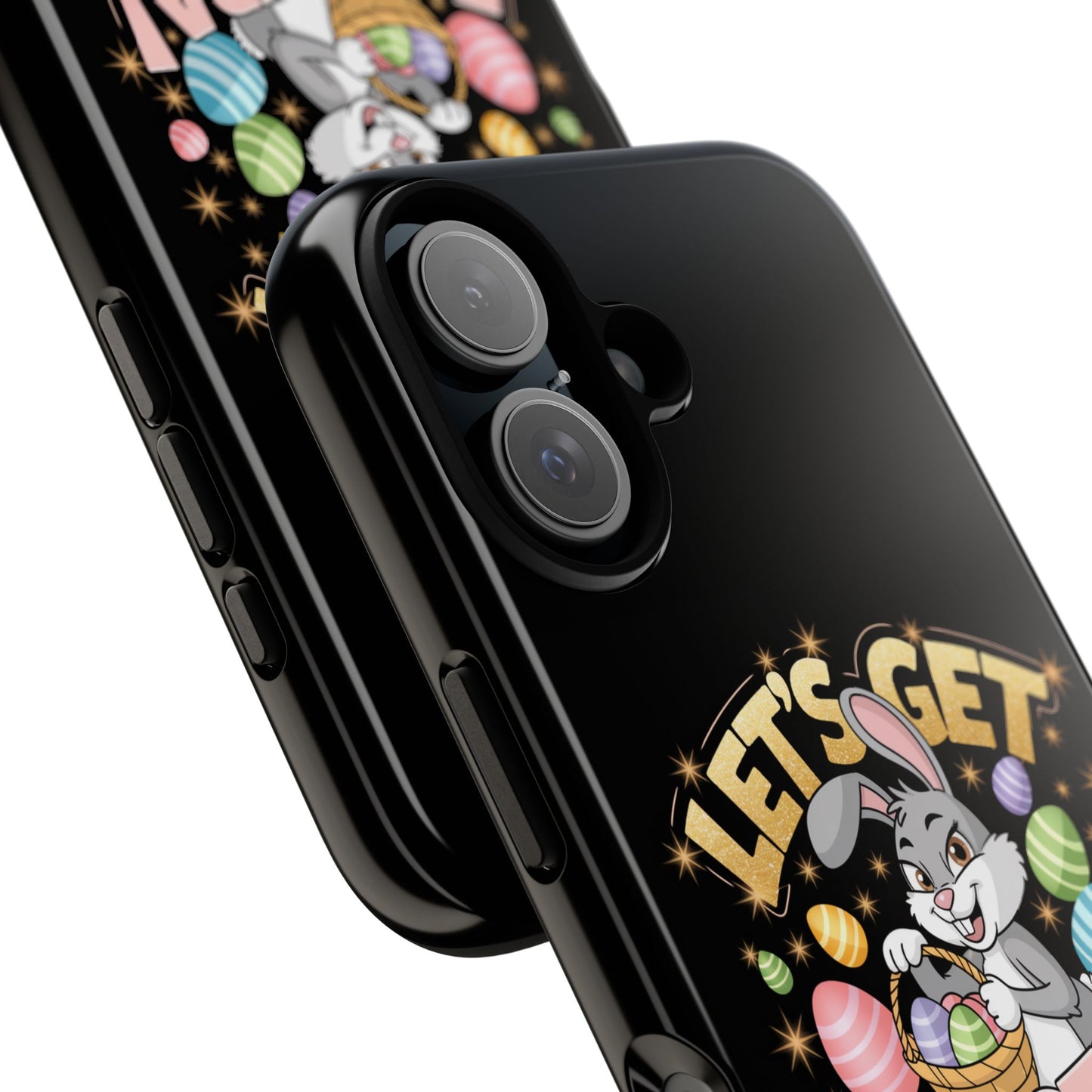 iPhone Case Easter Bunny 'Let's Get Eggstra Phone Case Easter iPhone Case